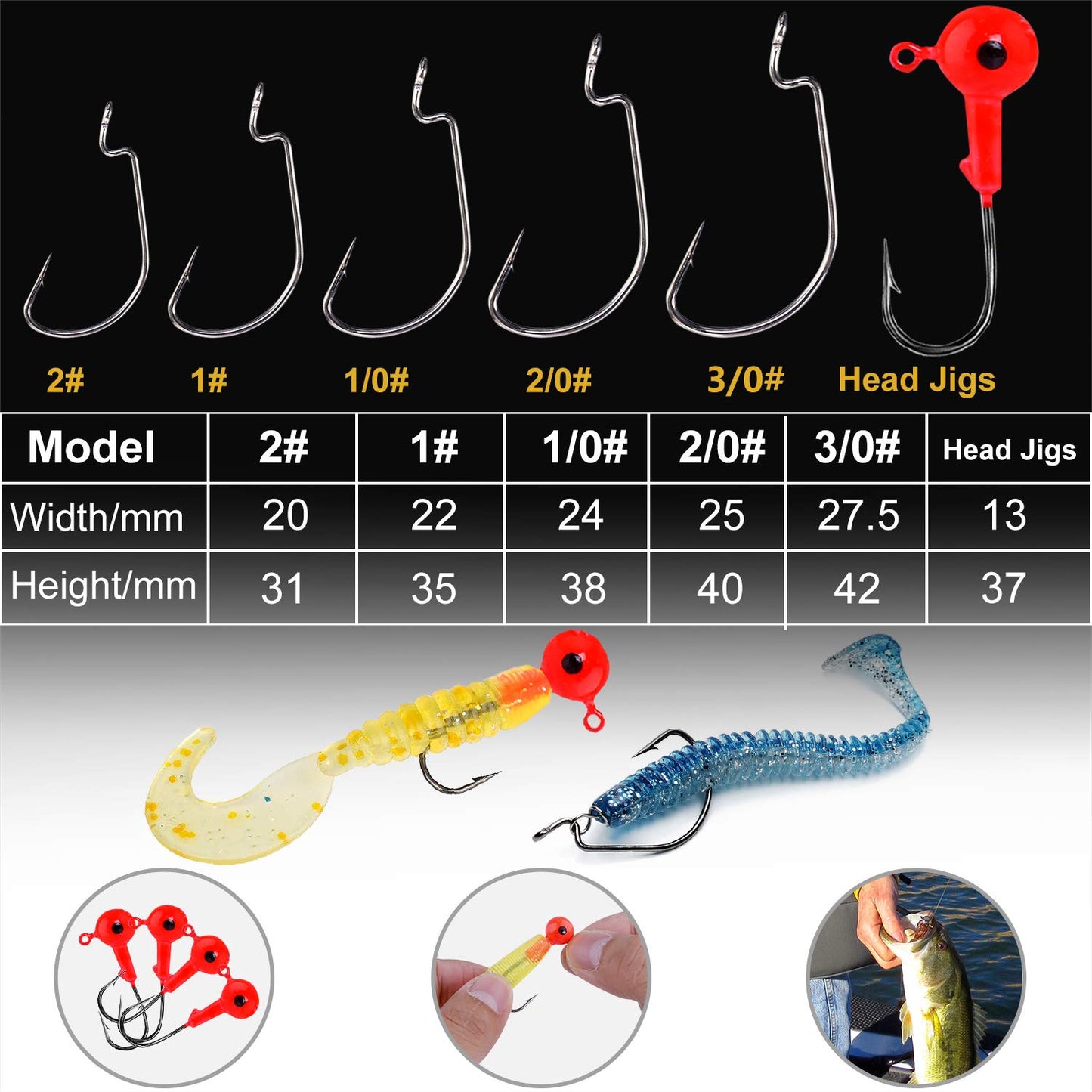 TOPFORT 187/343pcs Fishing Accessories Kit, Organized Fishing Tackle Box with Tackle Included, Fishing Hooks, Fishing Weights Sinkers, Fishing Gear and Equipment, Fishing Gift for Men