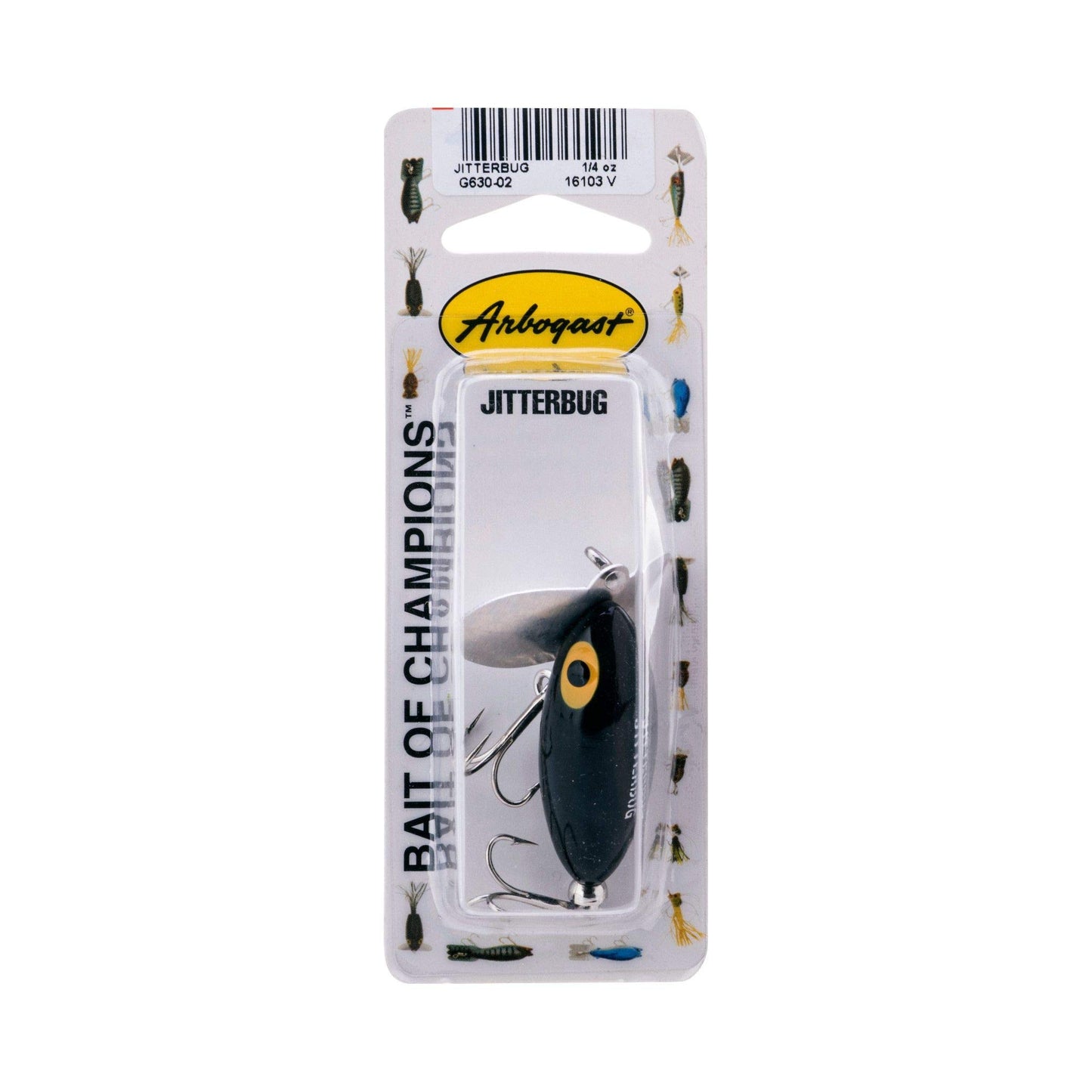 Jitterbug Topwater Bass Fishing Lure - Excellent for Night Fishing
