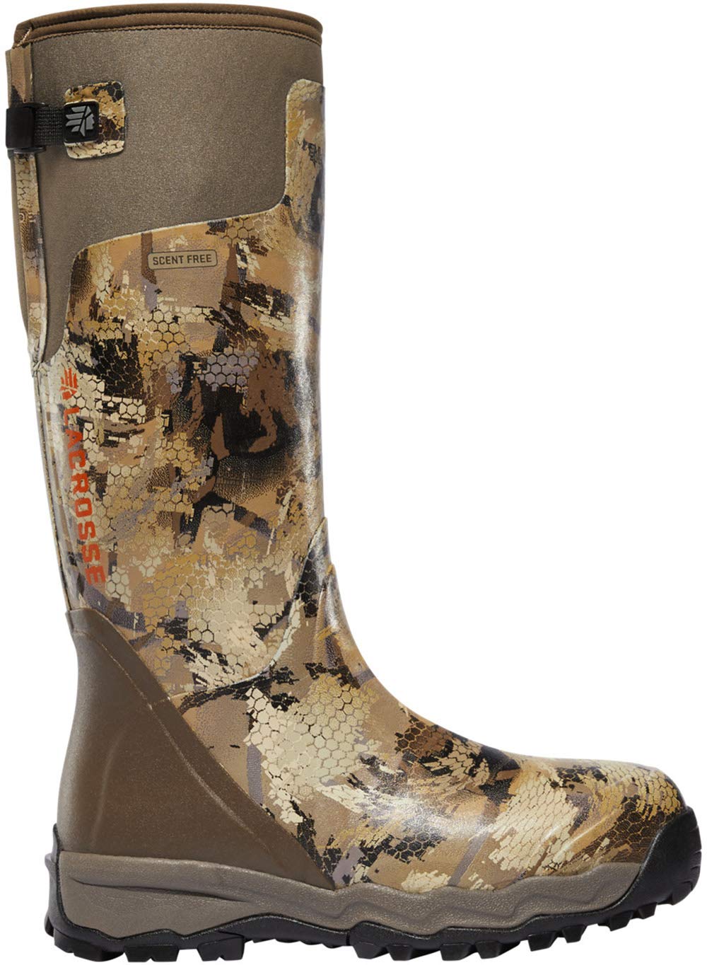 LaCrosse Alphaburly Pro 18" Hunting Boots for Men Featuring Waterproof Rubber, Adjustable Gusset, and EVA Footbed