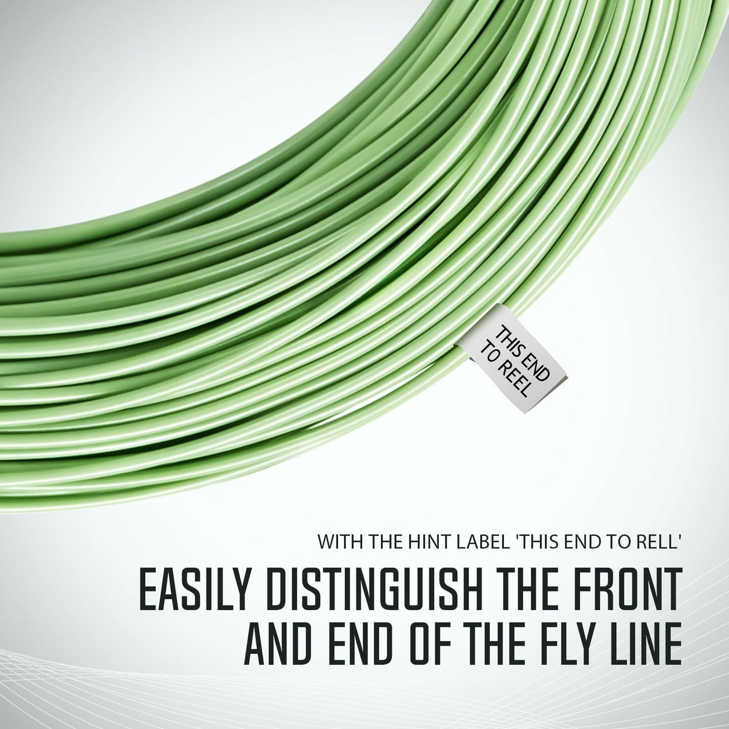 Piscifun Sword Fly Fishing Line with Welded Loop, Weight Forward Floating Fly Line, Available in WF1, WF2, WF3, WF4, WF5, WF6, WF7, WF8, WF9, and WF10 Weights, in Lengths of 90 and 100 Feet