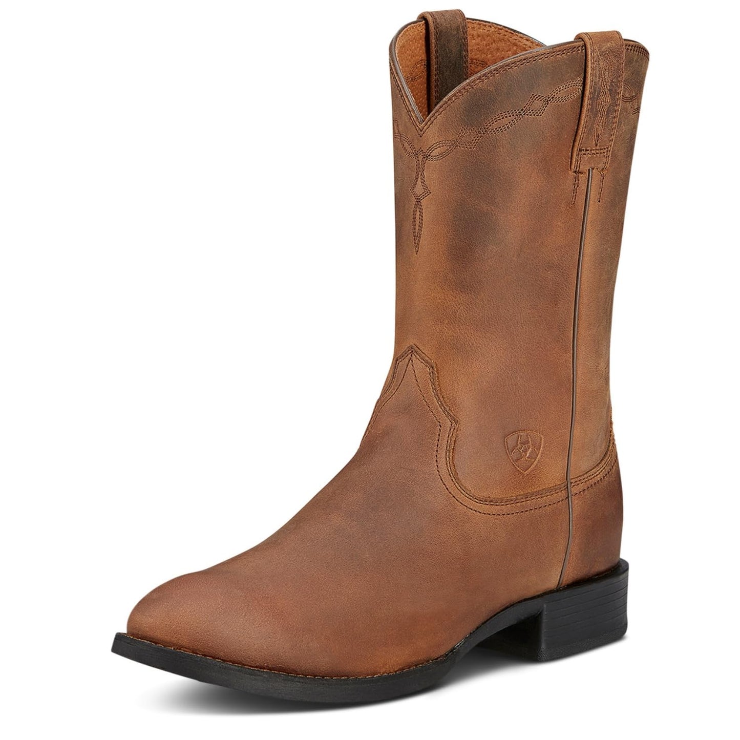 Ariat Heritage Roper Western Boots- Men’s Traditional Leather Country Boot