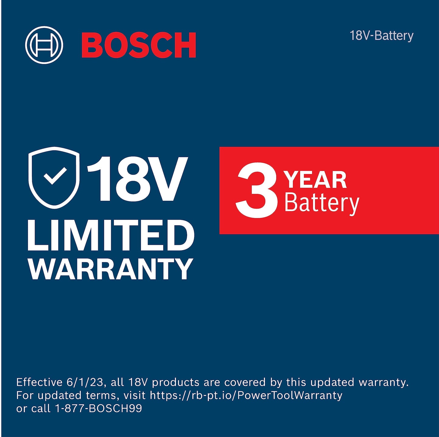 Bosch GBA18V80-2PK 18V CORE18V® Lithium-Ion 8 Ah High Power Battery, 2-Pack