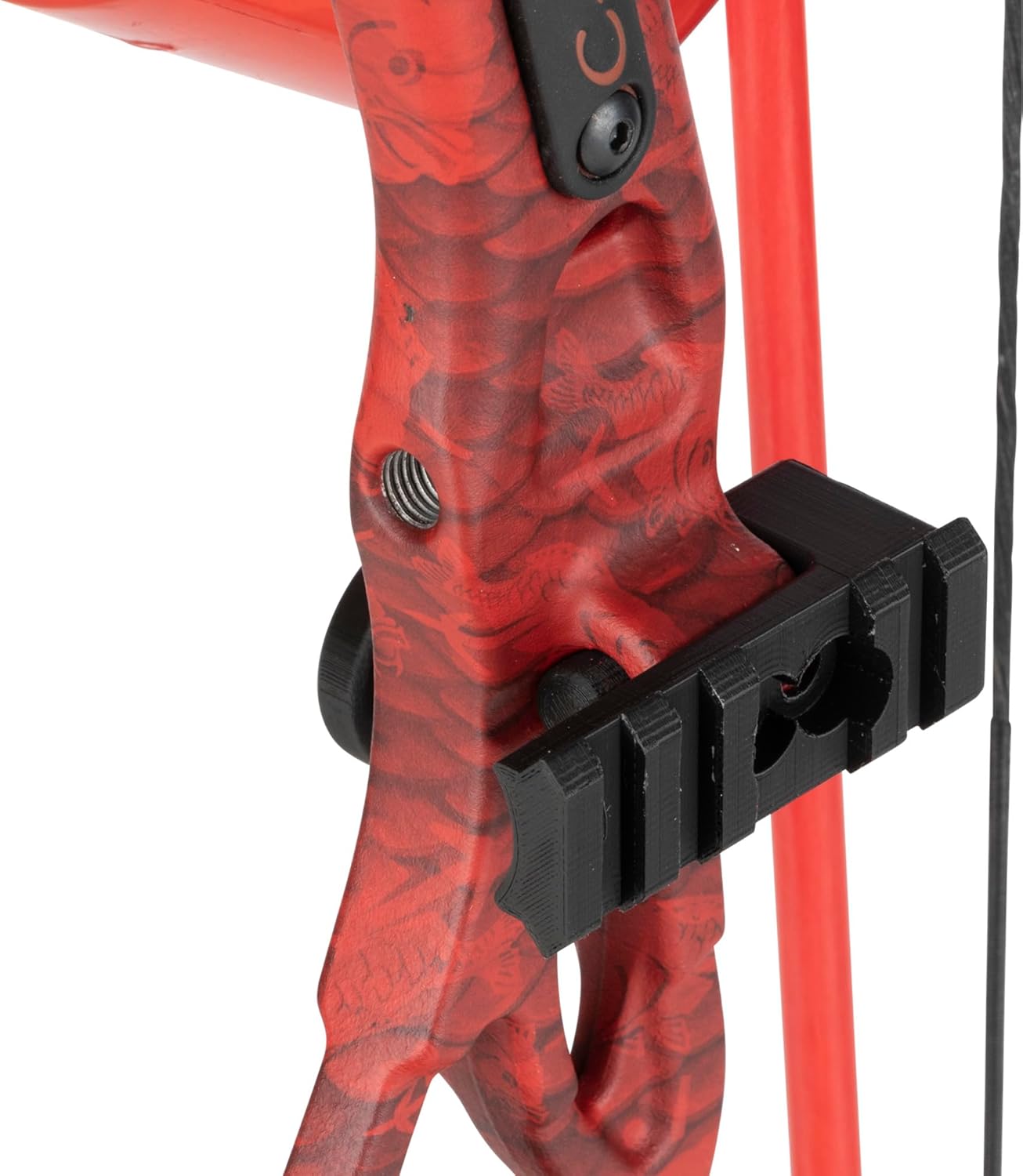 Cajun Bowfishing Sucker Punch Pro Bowfishing Bow, Left Hand, Red