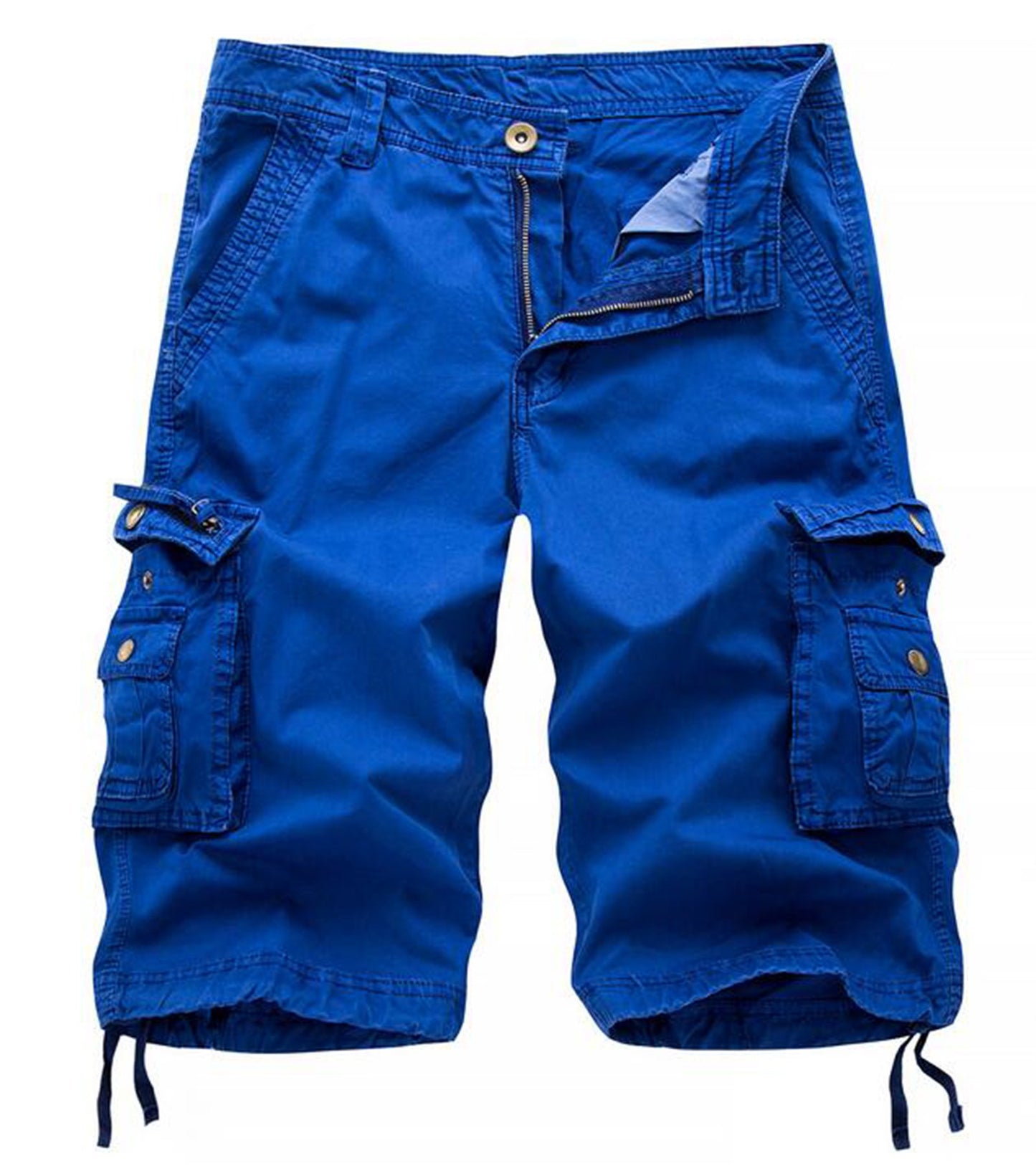 Men's Camo Cargo Shorts Relaxed Fit Multi-Pocket Outdoor Camouflage Cargo Shorts Cotton