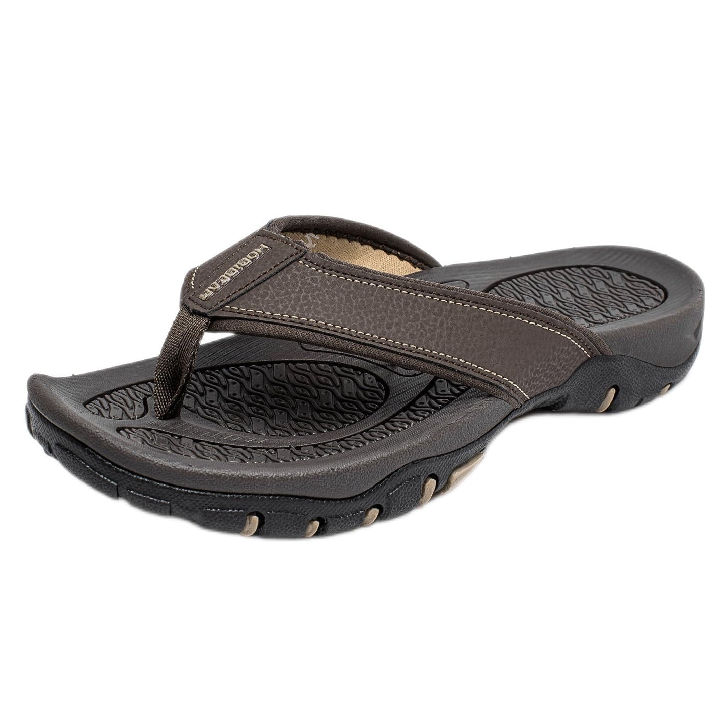 KIIU Mens Thong Sandals Indoor and Outdoor Beach Flip Flop