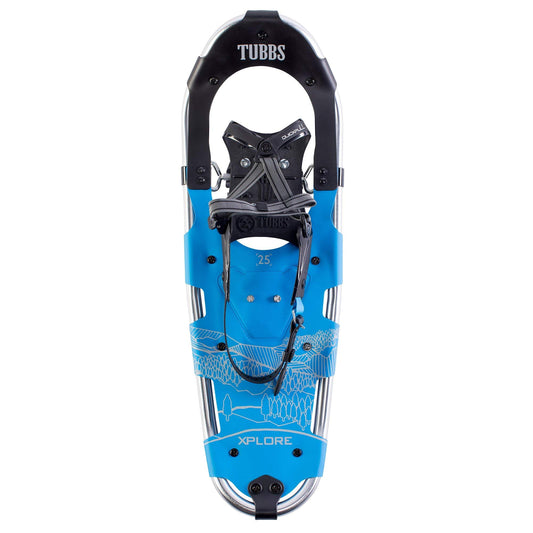 Tubbs Snowshoes Xplore, Silver/Blue, 25