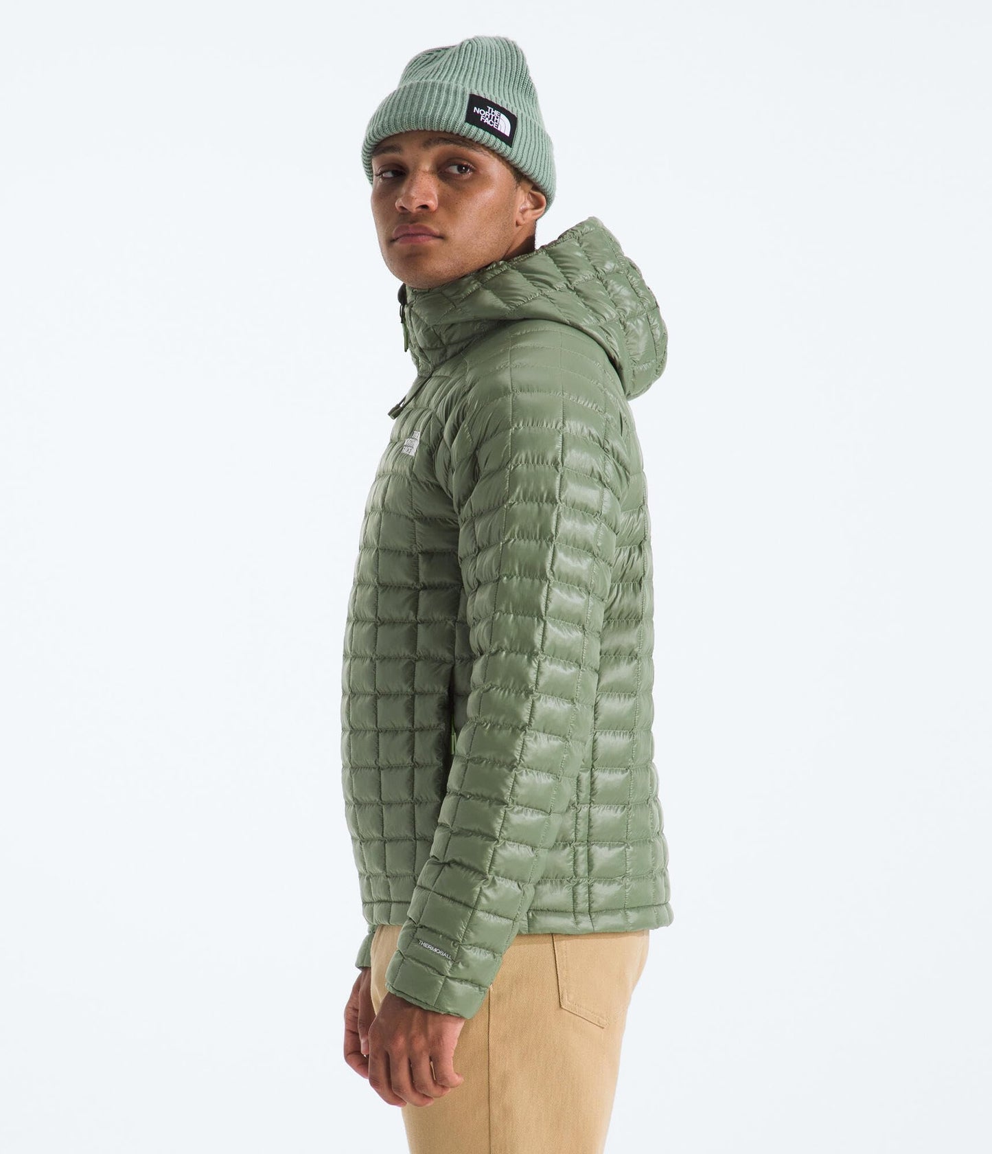 THE NORTH FACE Men's Thermoball Hooded Jacket | Lightweight, Wind & Water Resistant Fabric, Synthetic Insulation
