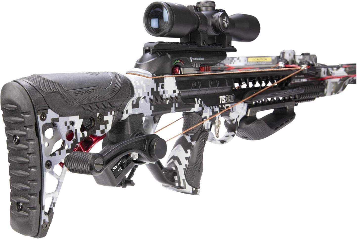 Barnett Crank Cocking Device for Crossbow, Ambidextrous, Easy Installation, Reduce Cocking Resistance by 93%, Tactical, Black