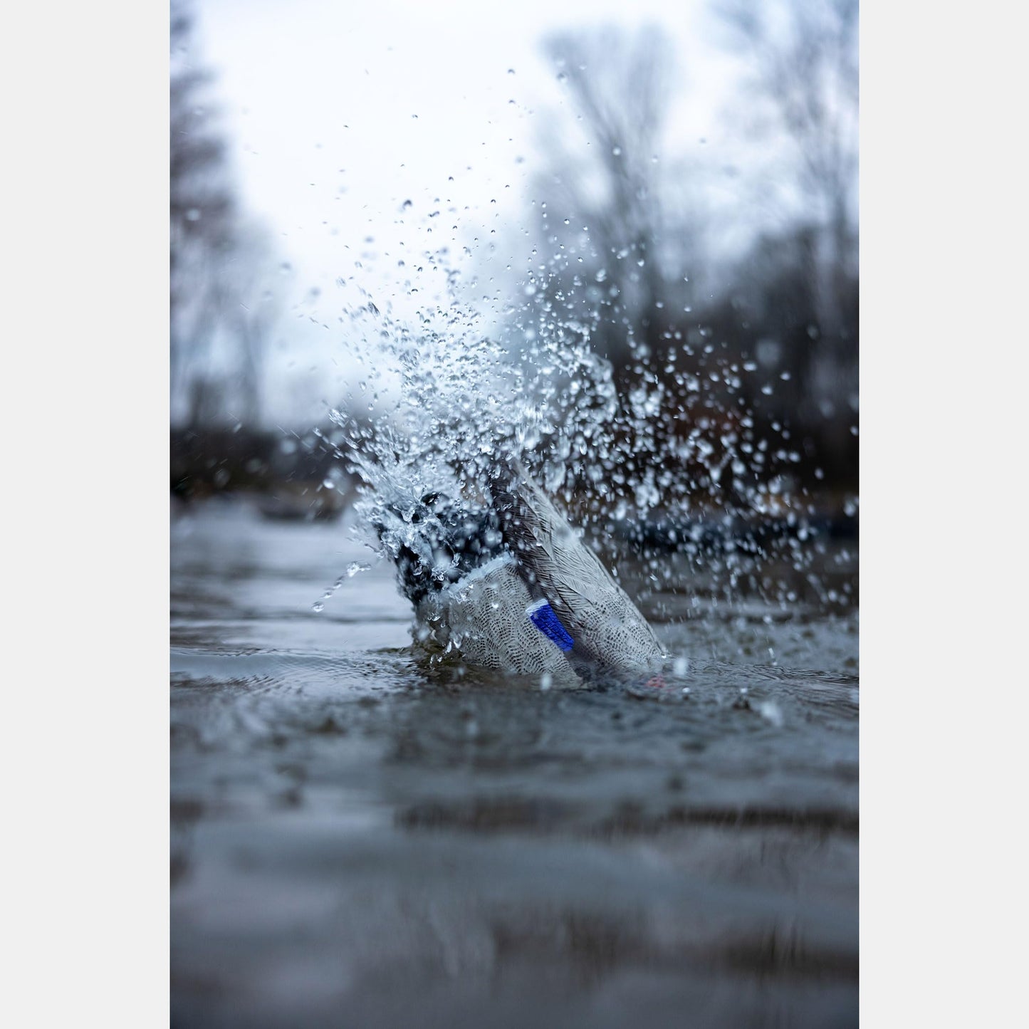 Higdon Outdoors Pulastor PRO | Motion Waterfowl Decoy | Compatible in Fresh Salt and Brackish Water | Spraying Rocking and Feeding Motion