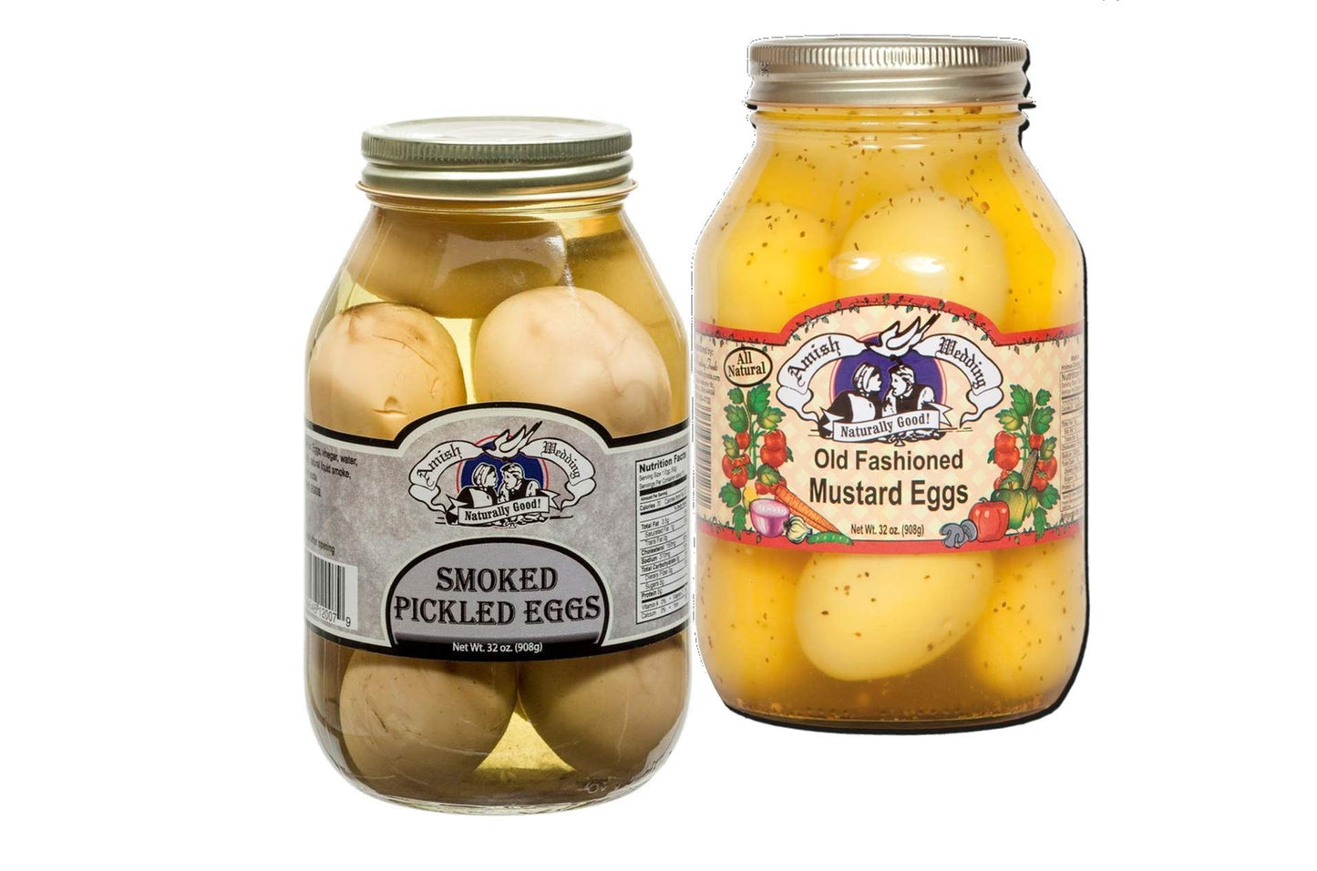 Amish Wedding Pickled Eggs 32oz (Pack of 2)