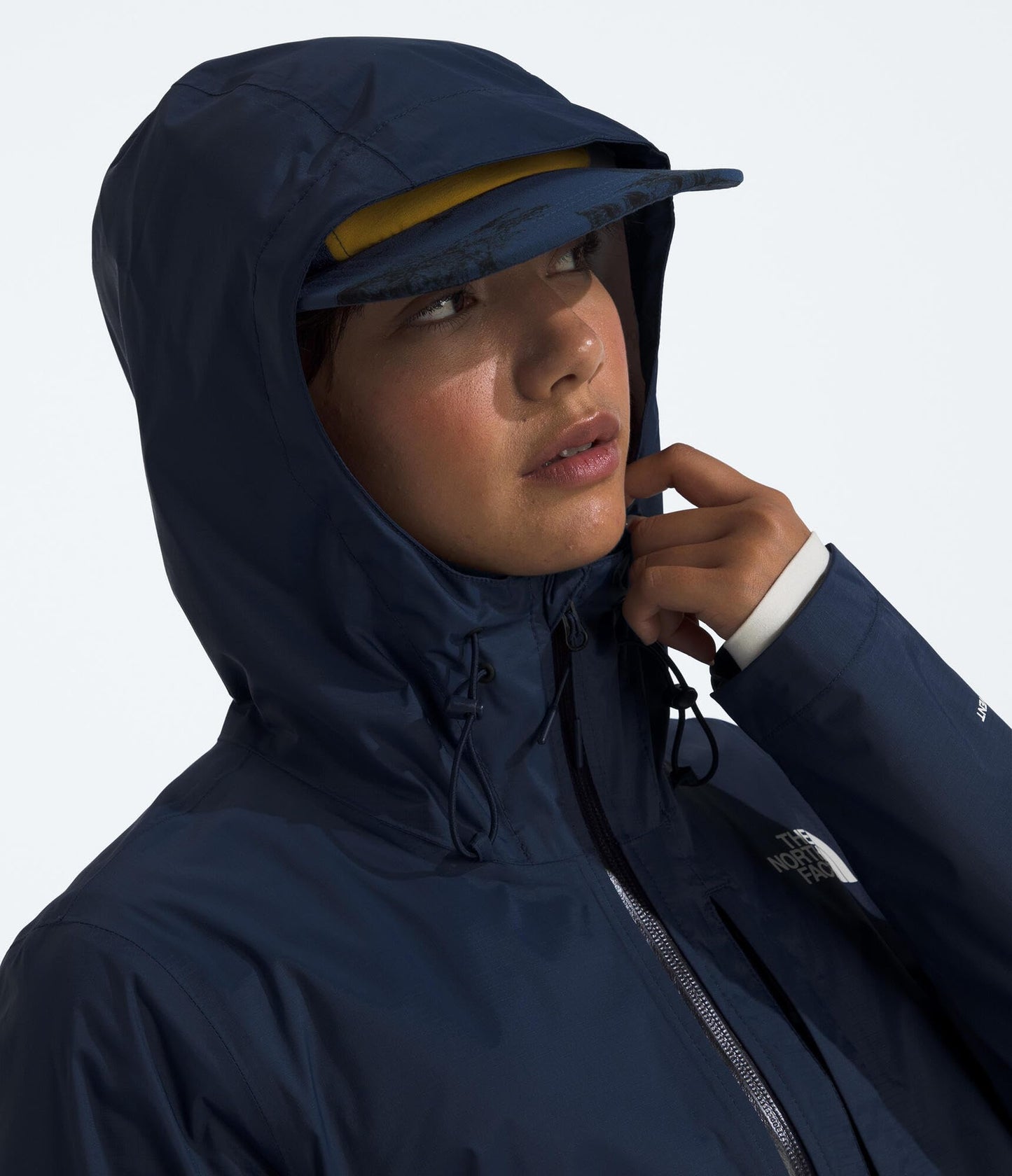 THE NORTH FACE Women's Alta Vista Rain Jacket | 3 Piece Hood With Adjustable Cinch-cord, Waterproof, Breathable