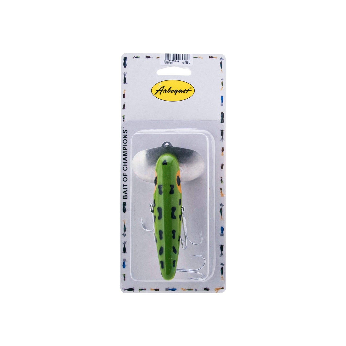 Jitterbug Topwater Bass Fishing Lure - Excellent for Night Fishing