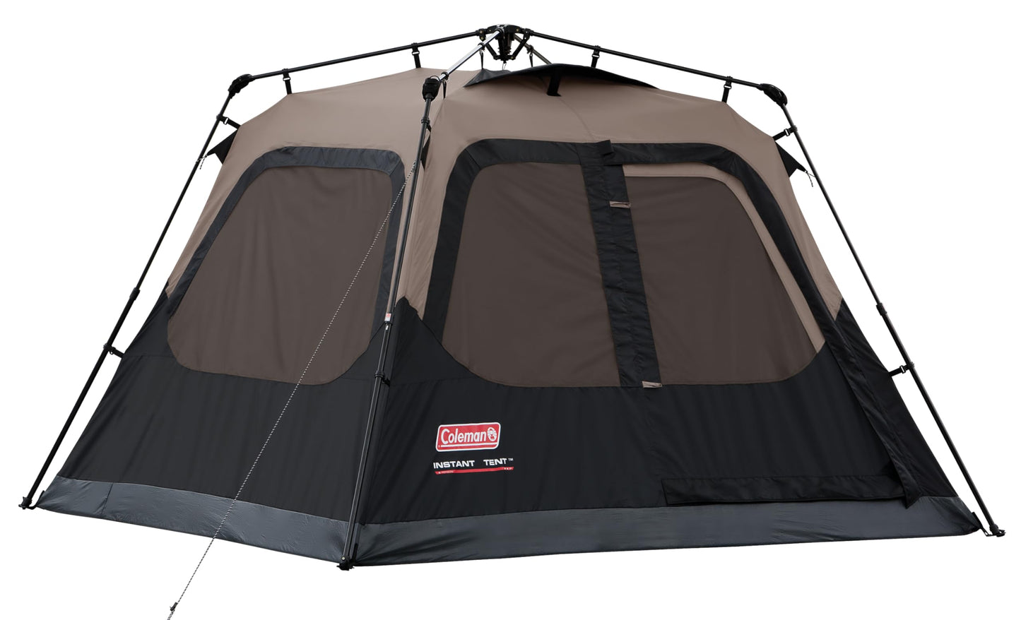 Coleman Instant Tent with 1-Minute Setup, 10-Person Tent with Pre-Attached Poles, Air Vent, & Carry Bag