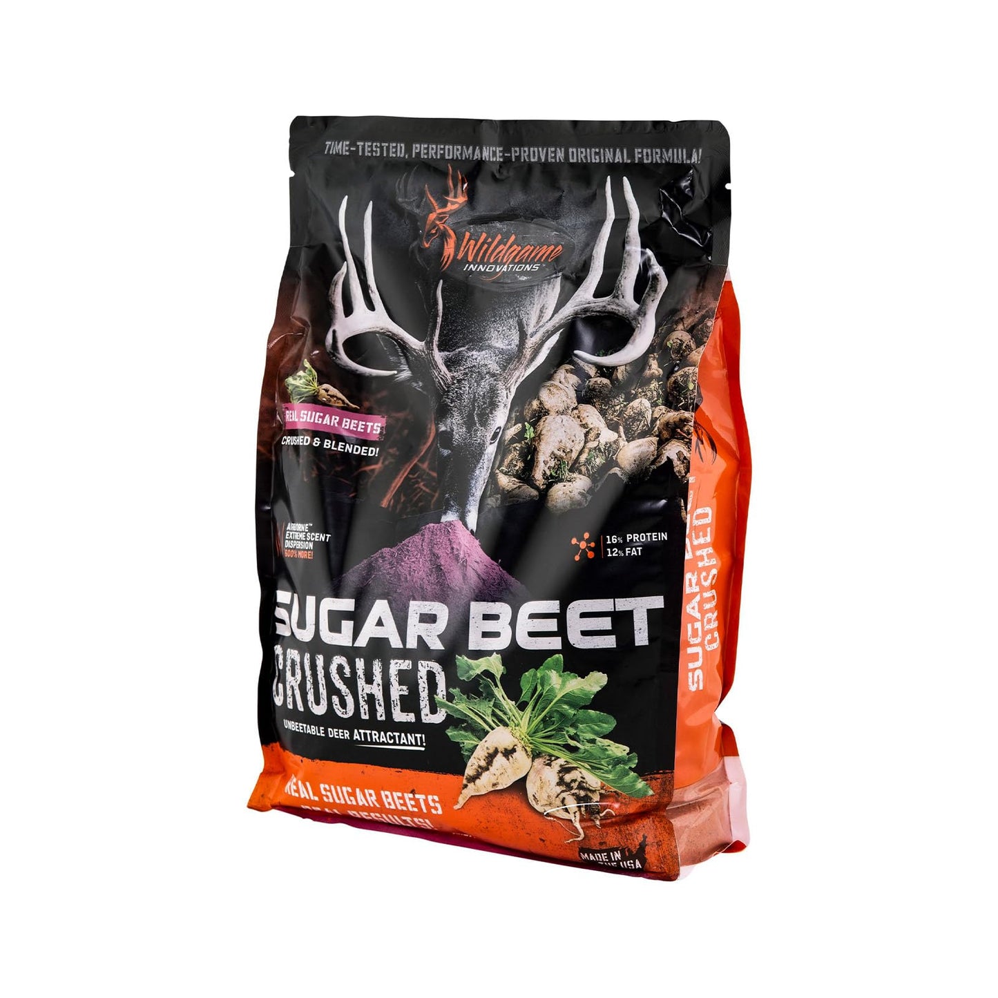 Wildgame Innovations Sugar Beet Crushed Deer Attractant | Effective Ultra-Concentrated Nutrient-Filled Deer Feed with Real Sugar Beets