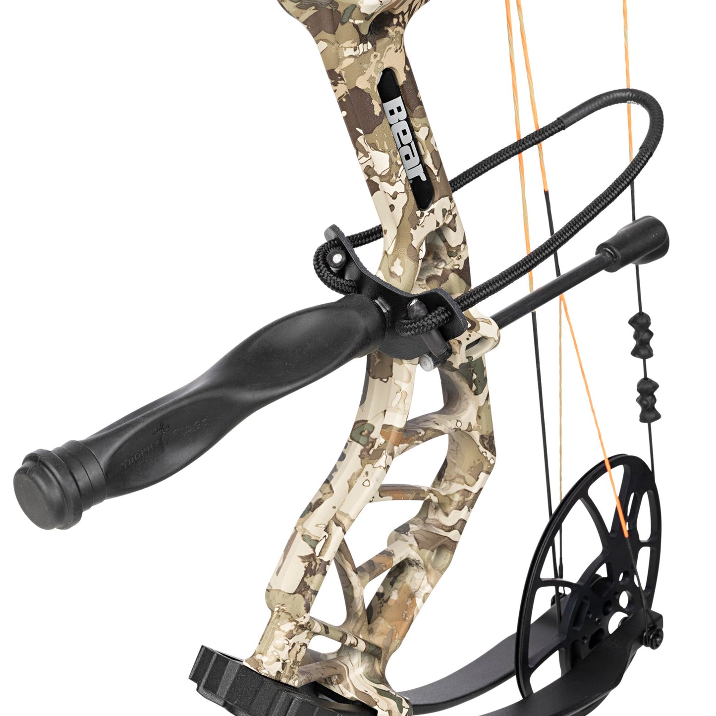 Bear Archery Legit Ready to Hunt Compound Bow Package for Adults & Youth, 14”- 30” Draw Length, 10-70 Lbs Draw Weight, Up to 315 FPS, Made in USA, Limited Life-Time Warranty