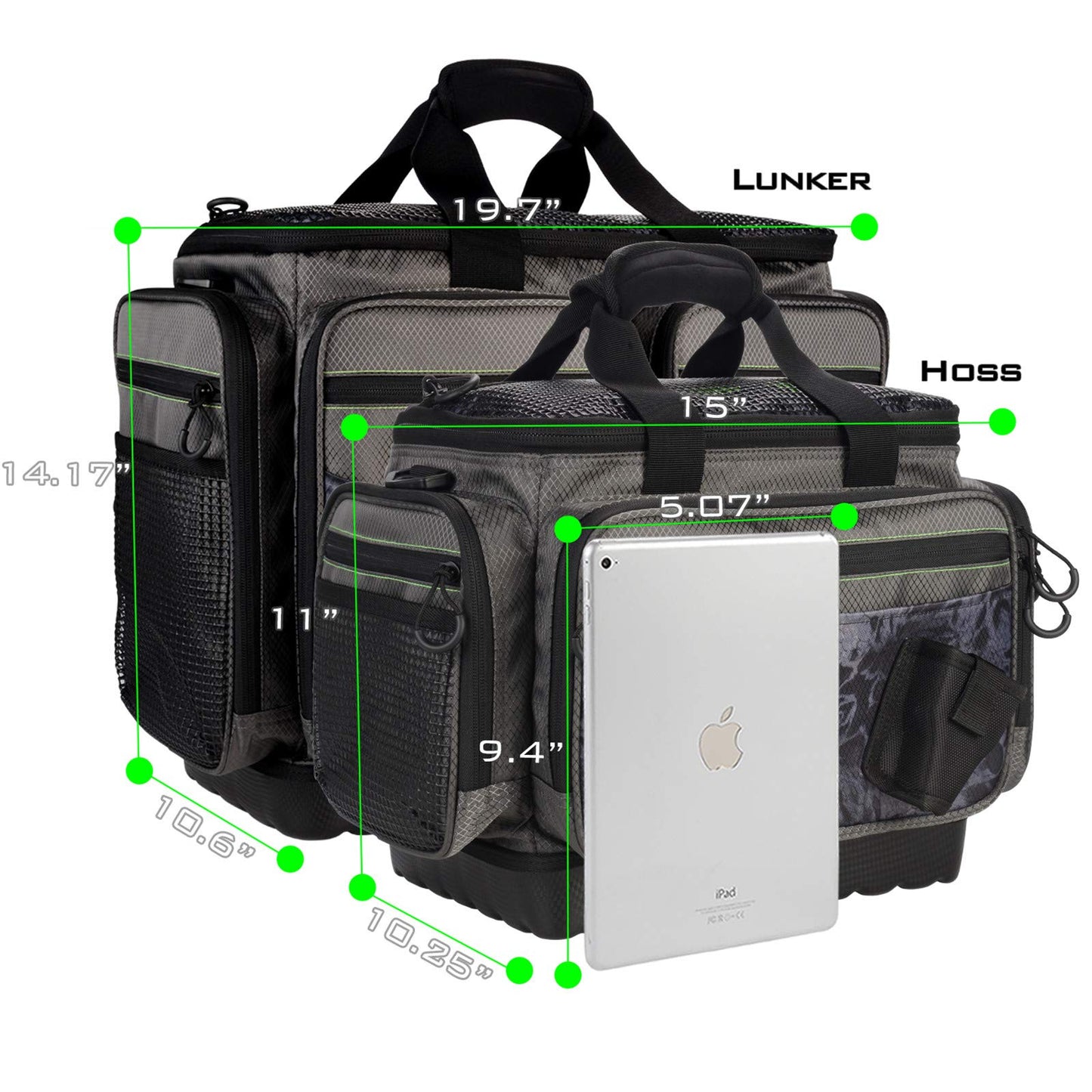 KastKing Fishing Gear & Tackle Bags - Saltwater Resistant Fishing Bags - Fishing Tackle Storage Bags