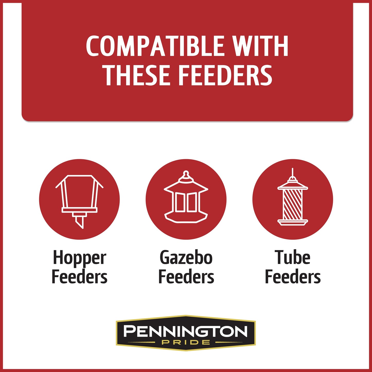 Pennington Pride Songbird Nut & Fruit Blend, Wild Bird Seed for Outside Feeders, Advanced Nutrition Formula for Bird Health, 10-lb. Bag