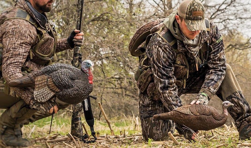 Primos Hunting Lil Gobstopper Hen and Jake Combo Decoy Light-Weight, Collapsible Hunting Decoy 69075