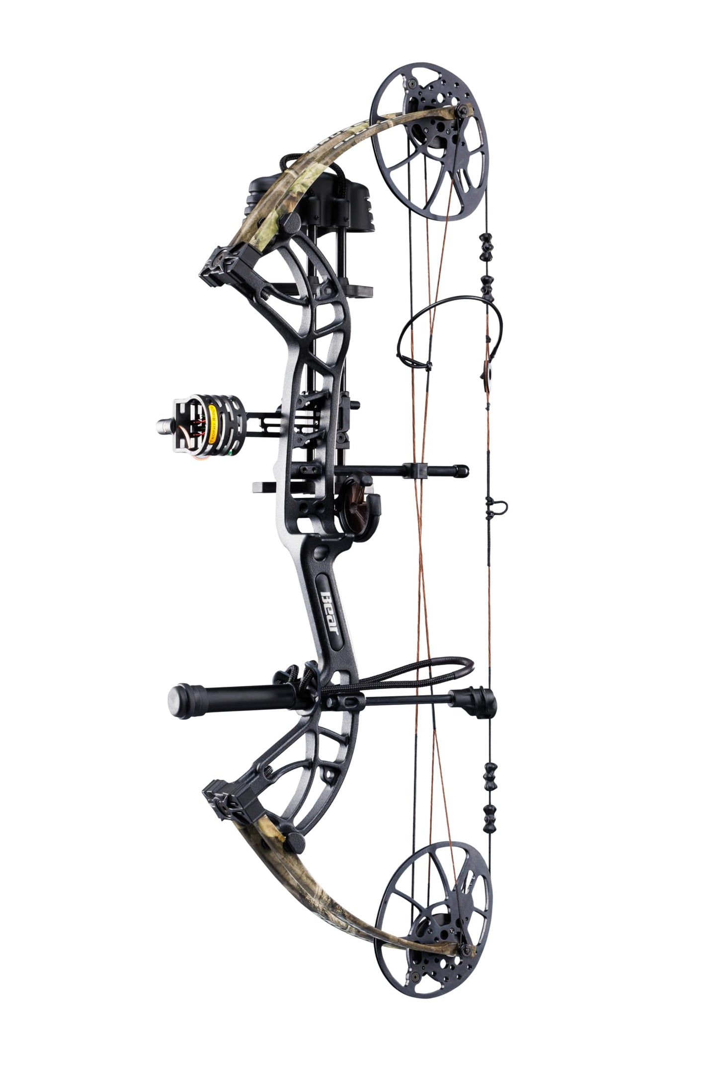 Bear Cruzer G4 Ready to Hunt Compound Archery Bow, 70lb. Draw Weight, Left Hand, Black/Mossy Oak Roots