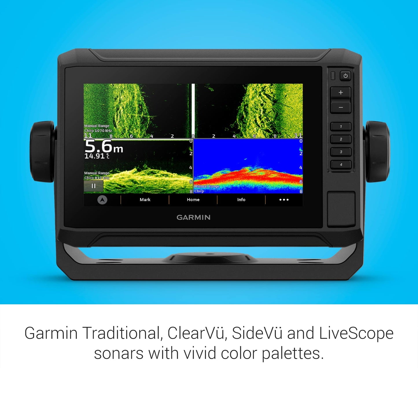 Garmin ECHOMAP UHD2 94sv with GT56 Transducer, 9" Touchscreen Chartplotter, Garmin Navionics+ U.S. Coastal