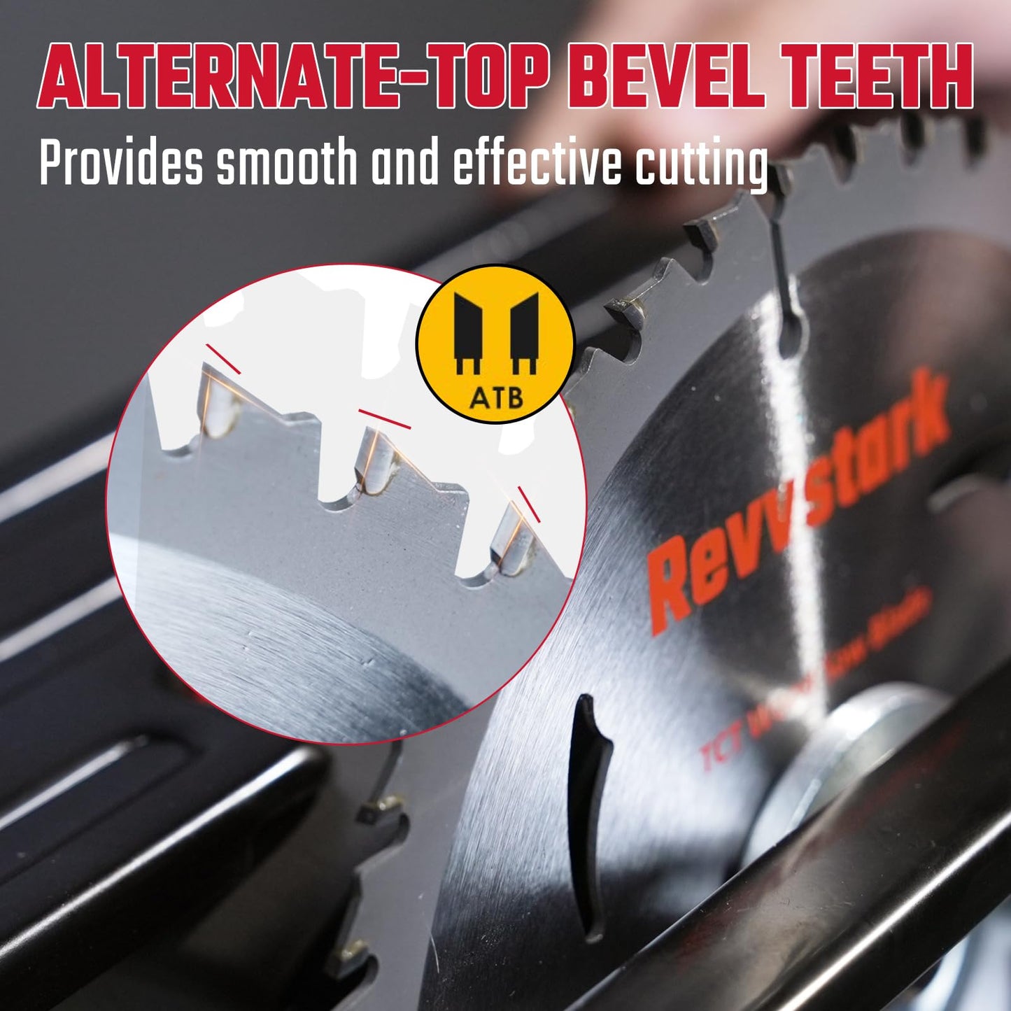 Circular Saw Blade 6-1/2" 24T&60T, Carbide Tipped Teeth, TCT Saw Blades for Cutting Various Wood, Plastic and Composite Materials, 5/8" Arbor, Fit Dewalt Craftsman Ryobi Milwaukee