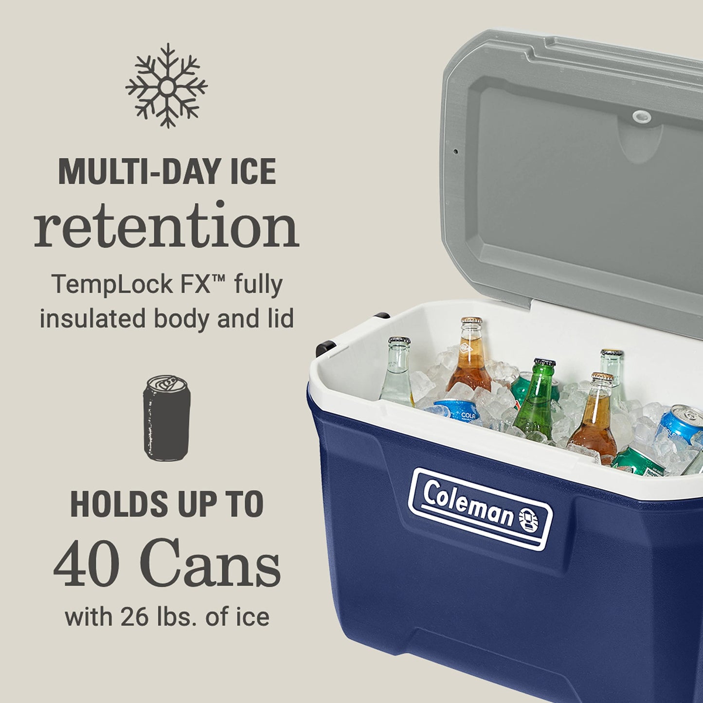 Coleman Classic Series Insulated Portable Cooler