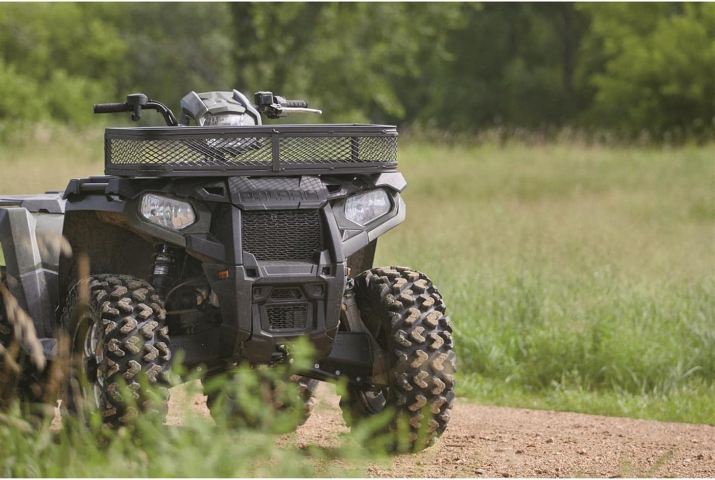 Guide Gear ATV Front Cargo Basket, Luggage Carrier Rack, Heavy-Duty Steel, 36 Inches by 17 Inches by 5.25 Inches