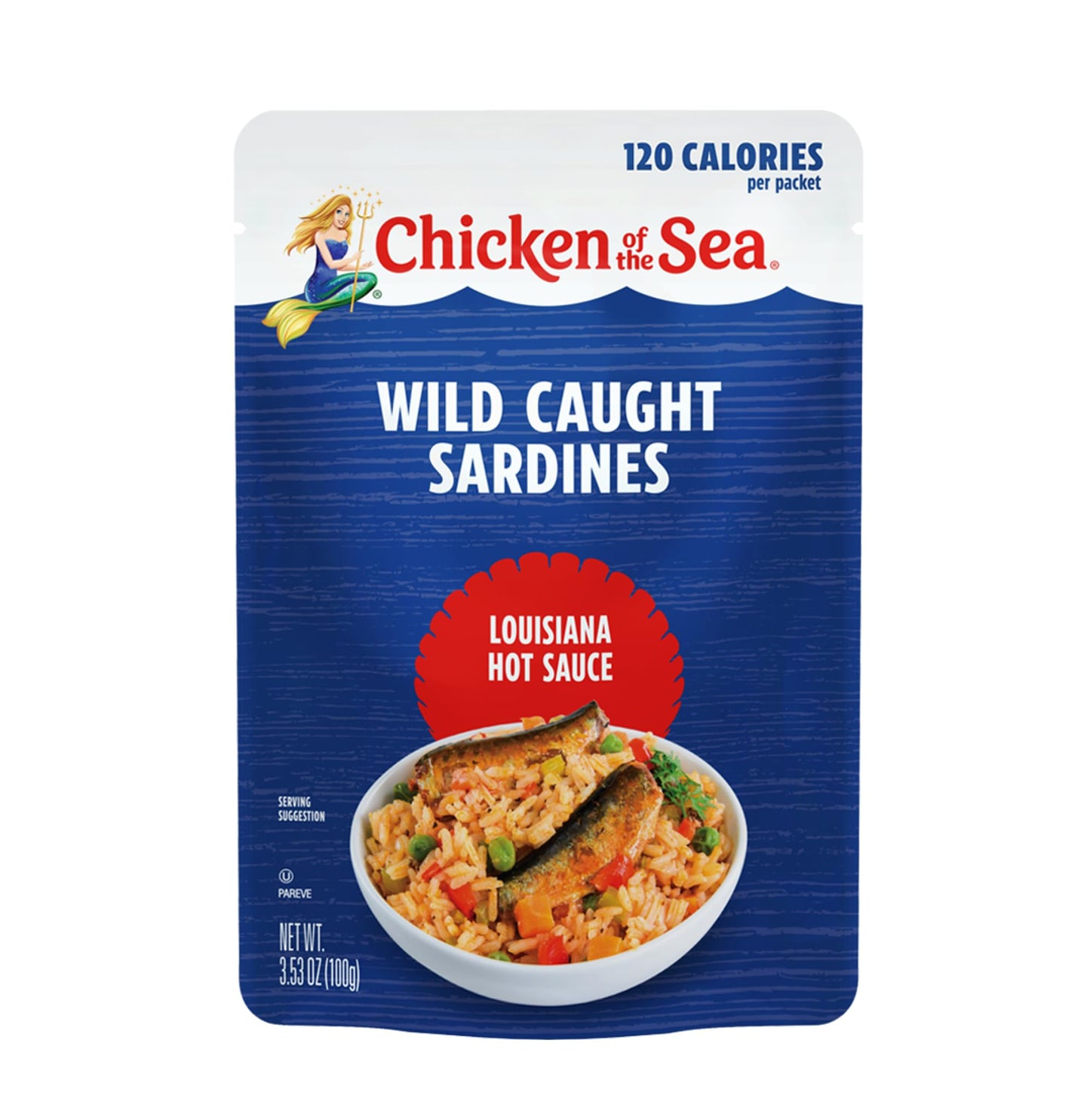 Chicken of the Sea Sardines in Olive Oil, 3.75 oz. Cans (Pack of 18), Wild Caught Canned Sardines, Packaging May Vary