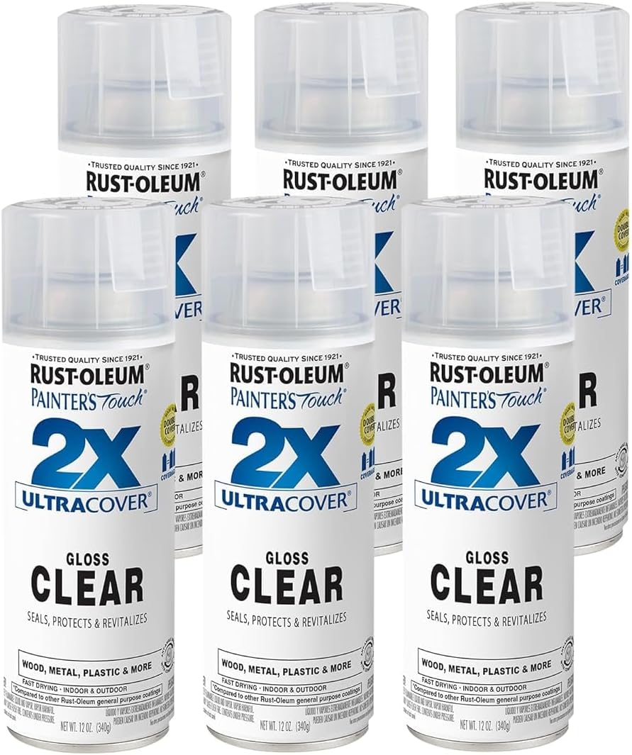 Rust-Oleum 331182 Painter's Touch 2X Ultra Cover Spray Paint, 12 oz, Ultra Matte Black
