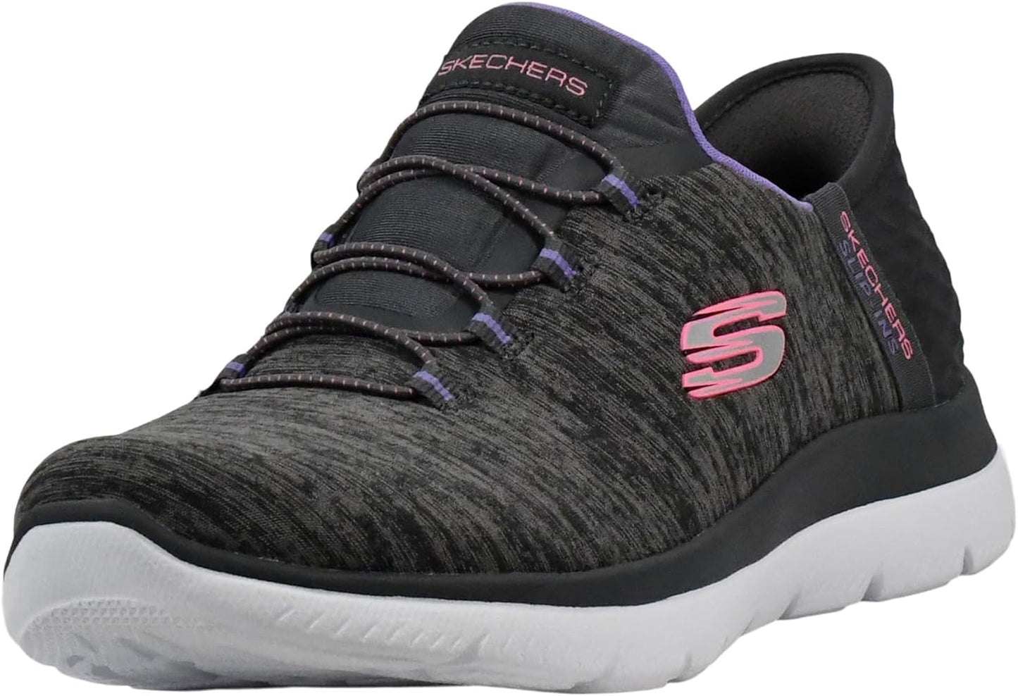 Skechers Women's Hands Free Slip Ins Summits Dazzling Haze Sneaker