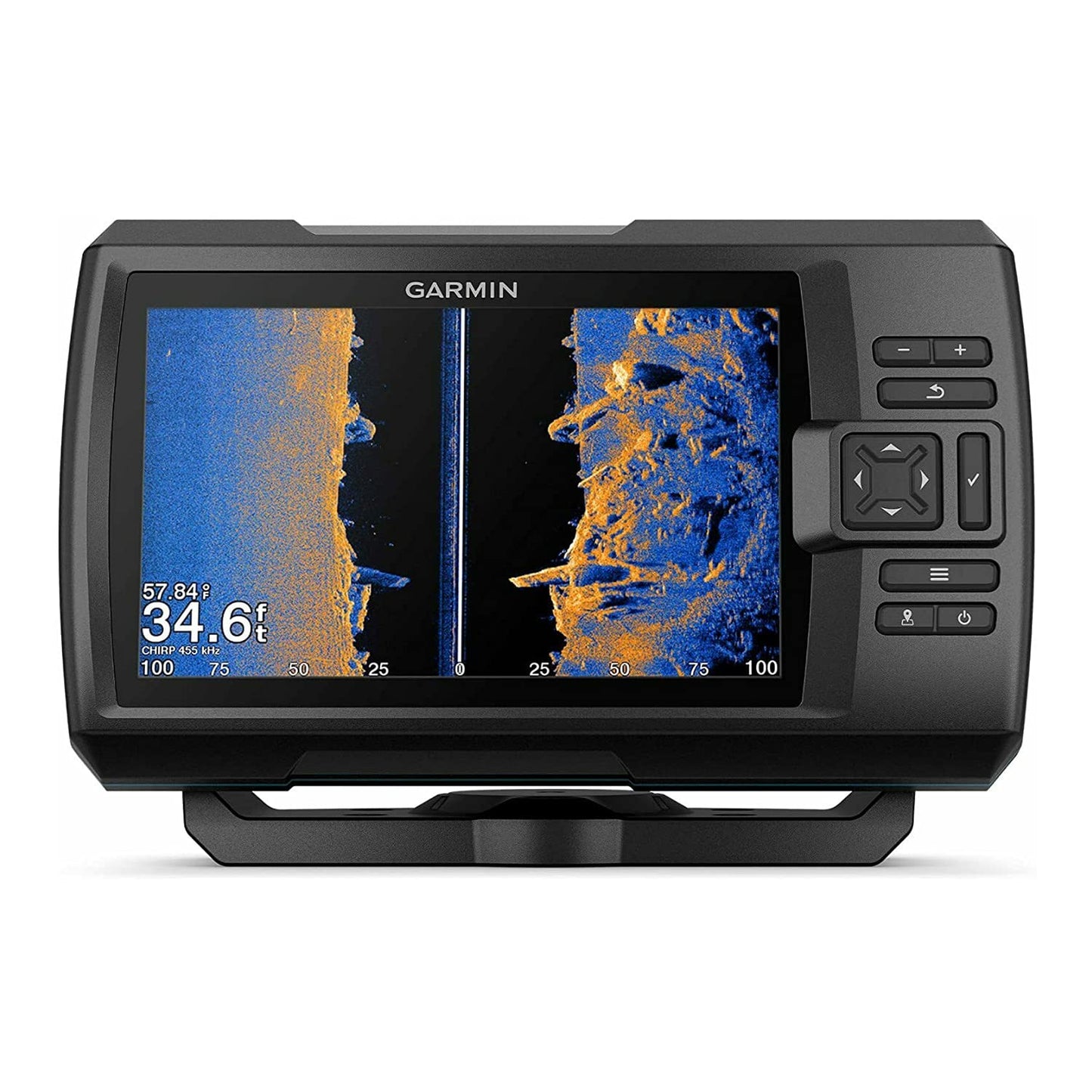 Garmin 010-02550-00 Striker Vivid 4cv, Easy-to-Use 4-inch Color Fishfinder and Sonar Transducer, Vivid Scanning Color Palettes