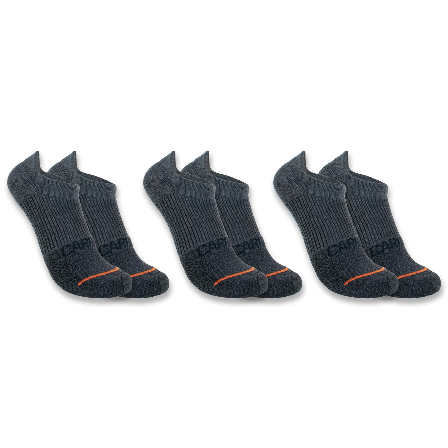 Carhartt Women's Midweight No Show Sock 3 Pack