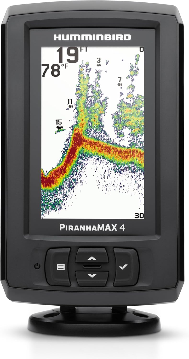 Humminbird 410150-1 PIRANHAMAX 4 Fish Finder,Black