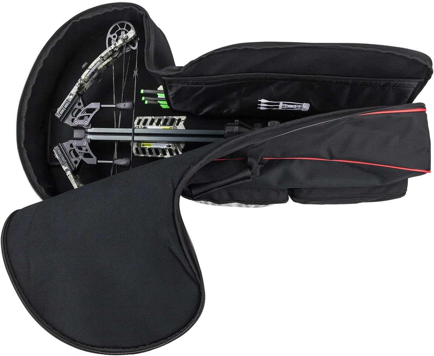 Killer Instinct Slayer Crossbow Case with Padded Divider and Storage Compartments for Accessories