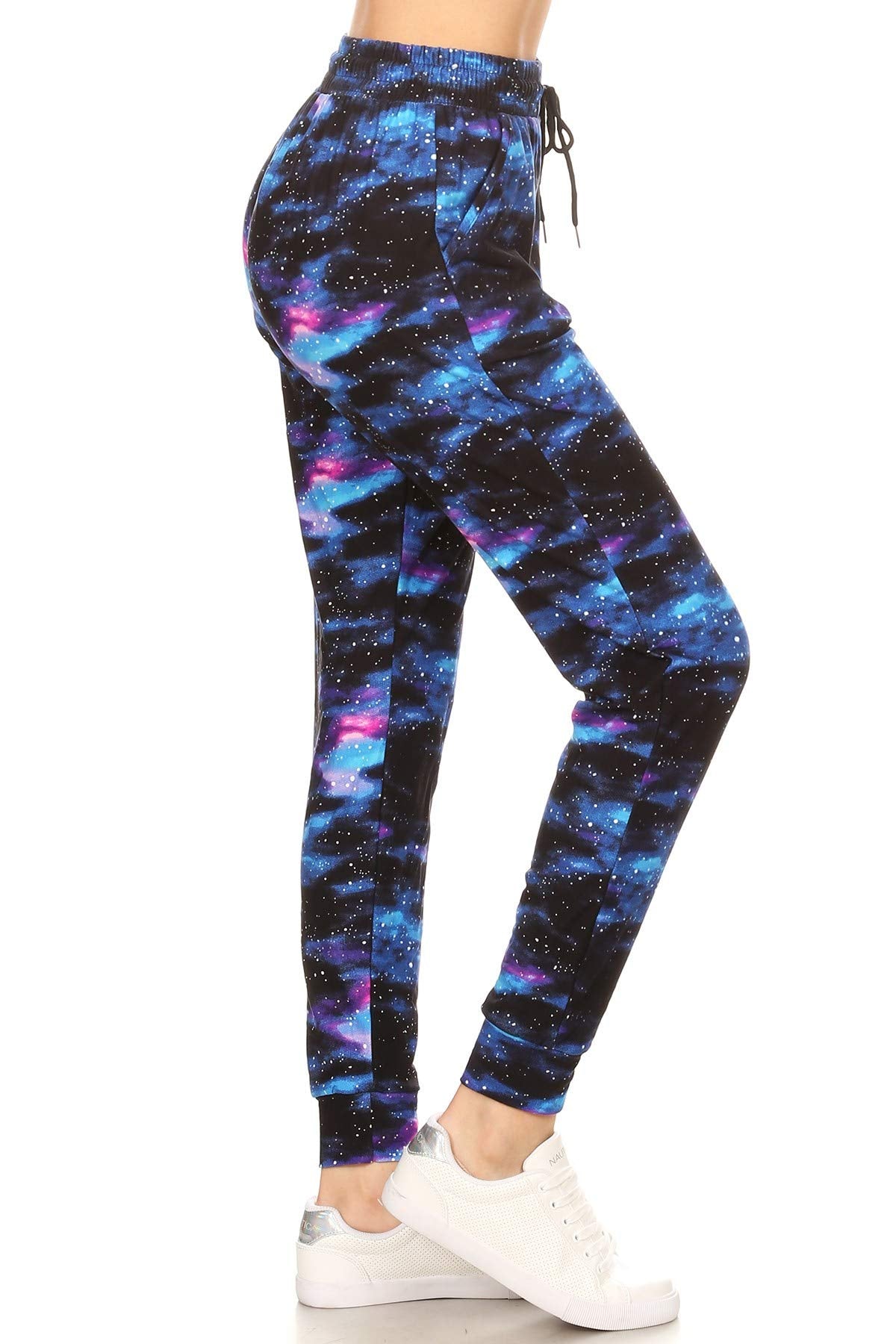 Leggings Depot Women's Relaxed-fit Jogger Track Cuff Sweatpants with Pockets for Yoga, Workout