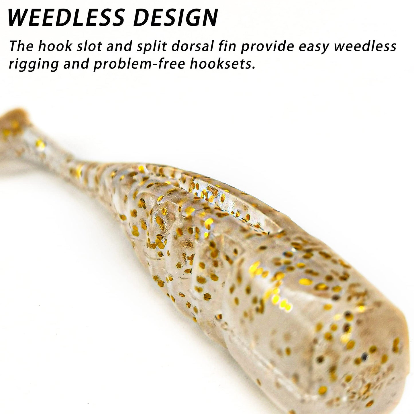 Soft Fishing Lures Shad Minnow Swimbaits, Pre-Rigged Jig Heads Paddle Tail Swim Baits for Bass, Trout, Walleye, Crappie, Sinking Jigs Bait for Saltwater Freshwater, Fishing Gifts for Men