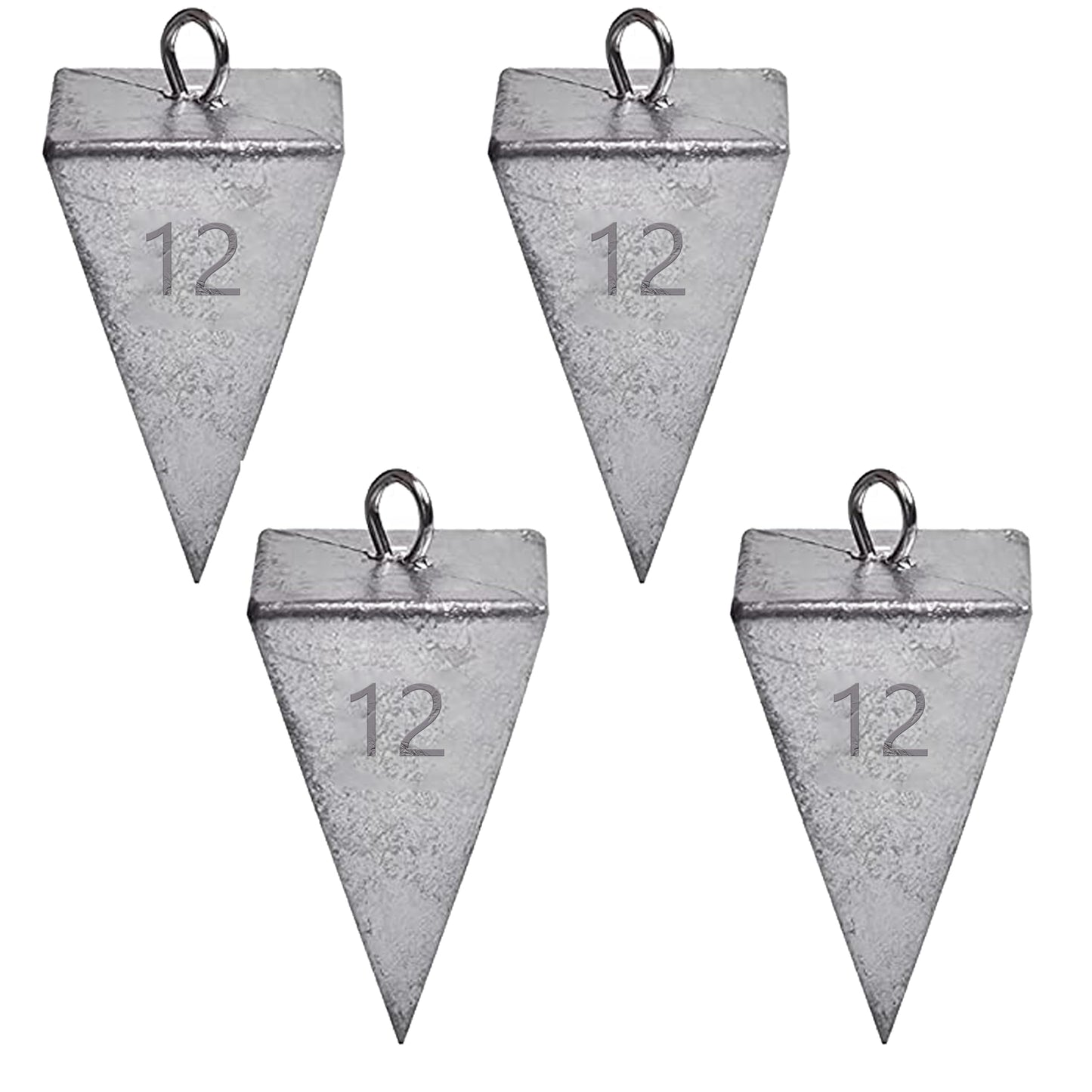 Fishing Weights Sinkers Pyramid Sinkers Surf Fishing Sinkers for Saltwater Fishing Gear Tackle 1oz 2oz 3oz 4oz 5oz 6oz 8oz 10oz 12oz 14oz 16oz