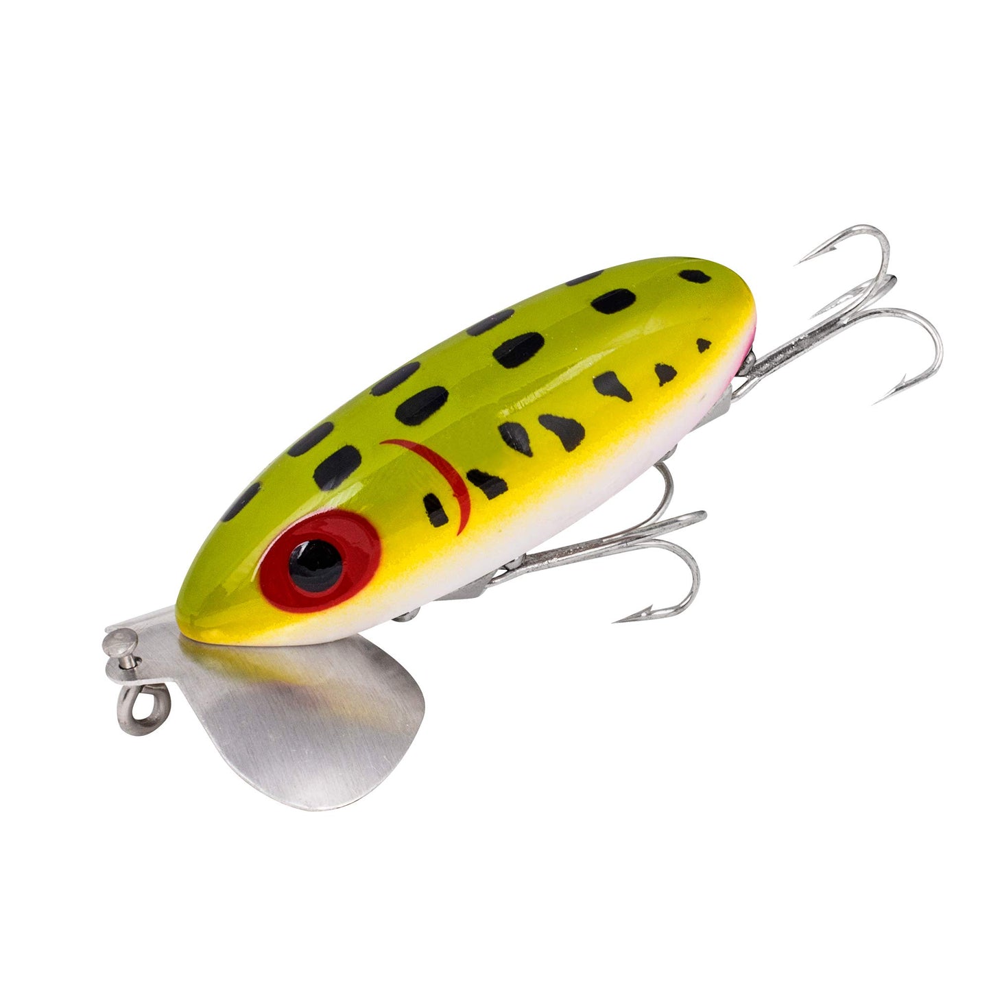 Jitterbug Topwater Bass Fishing Lure - Excellent for Night Fishing