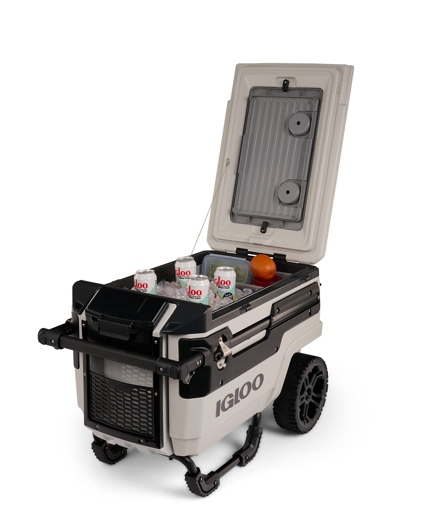 Igloo Trailmate Journey 70Qt Wheeled Cooler, Insulated Hard Shell Ice Chest