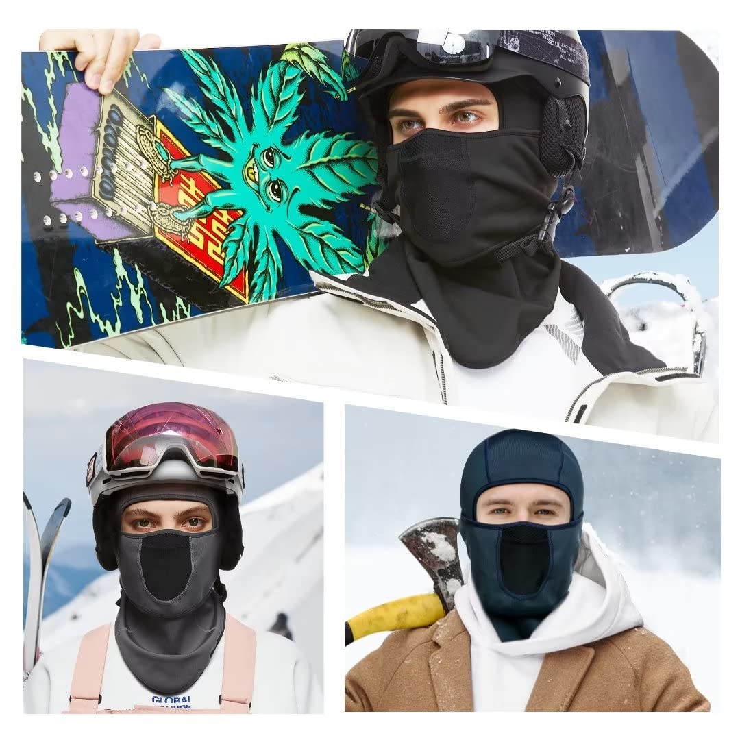 Balaclava Ski Mask Warm Face Mask for Cold Weather Winter Skiing Snowboarding Motorcycling Ice Fishing Men
