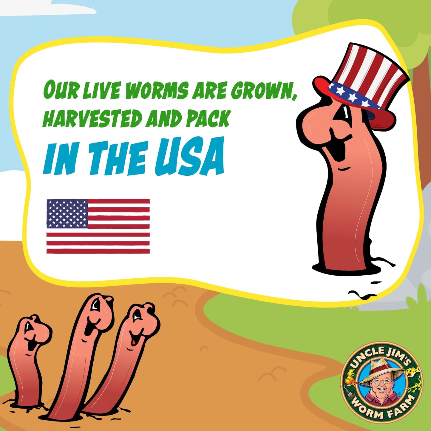 Uncle Jim's Worm Farm 250 Count Super Red European Nightcrawlers for Composting and Garden Soil Aeration | Large Nightcrawlers Improve Soil Structure and Quality for Healthier Gardens