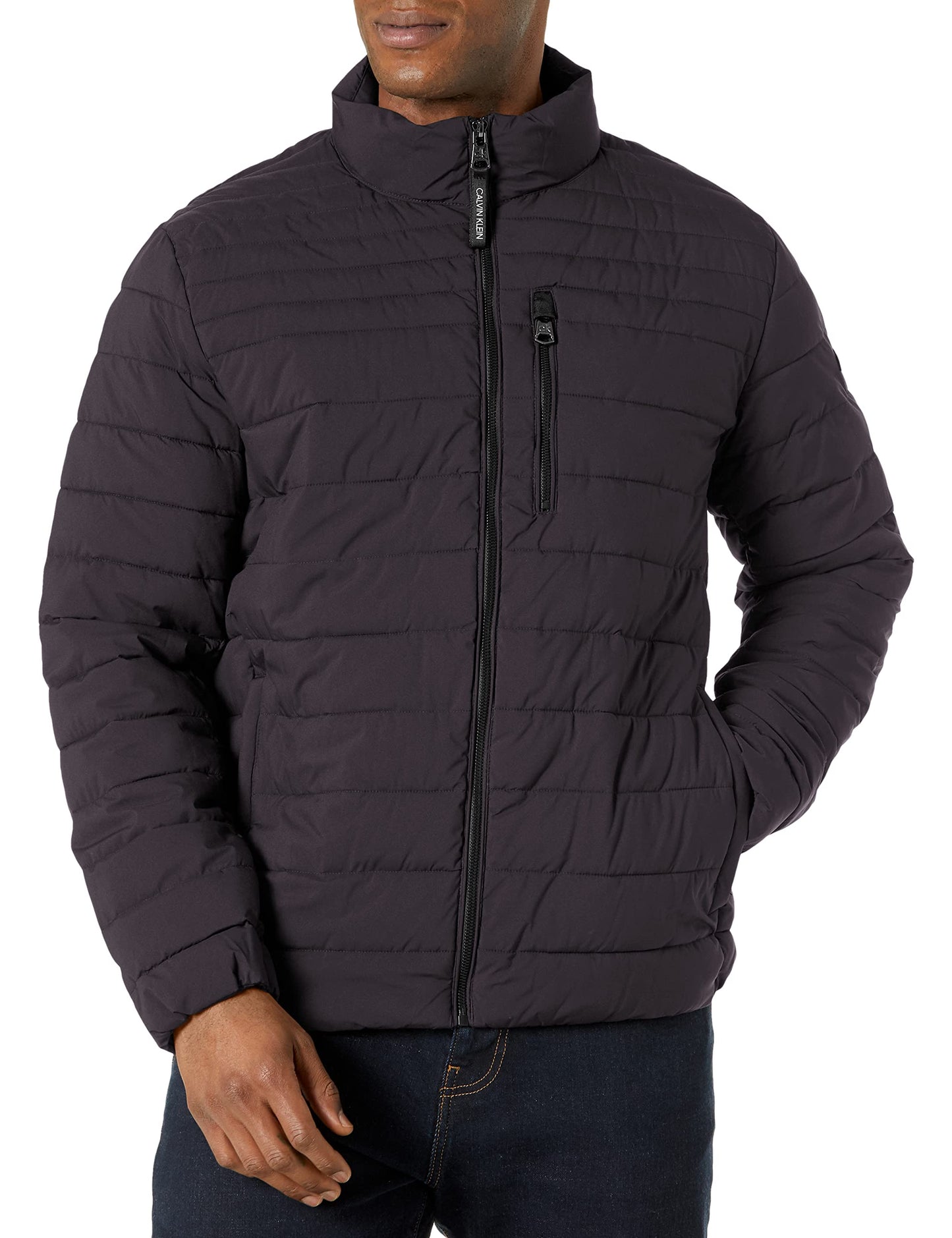Calvin Klein Men's Full Zip Down Puffer Coat