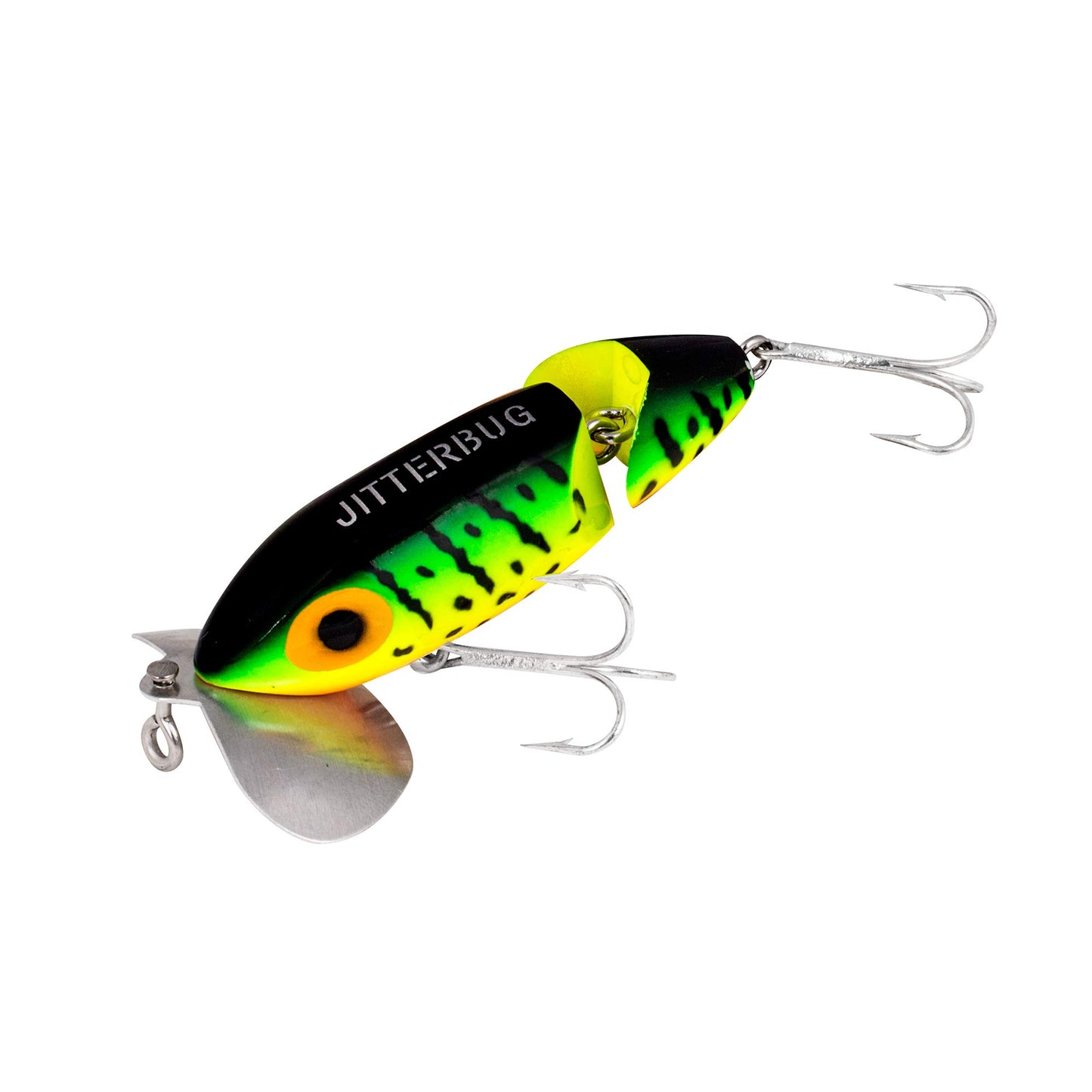 Jitterbug Topwater Bass Fishing Lure - Excellent for Night Fishing