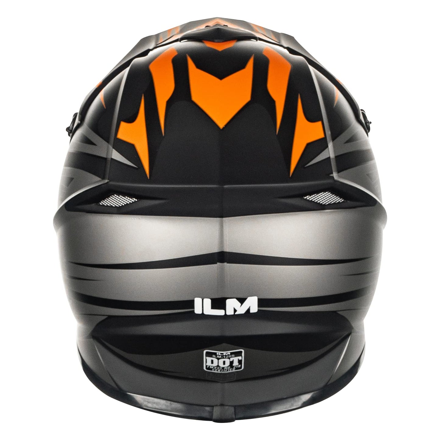ILM Adult Dirt Bike Helmets Motocross ATV Dirtbike BMX MX Offroad Full Face Motorcycle Helmet, DOT Approved Model 128S (Matte Black, Adult-Medium)