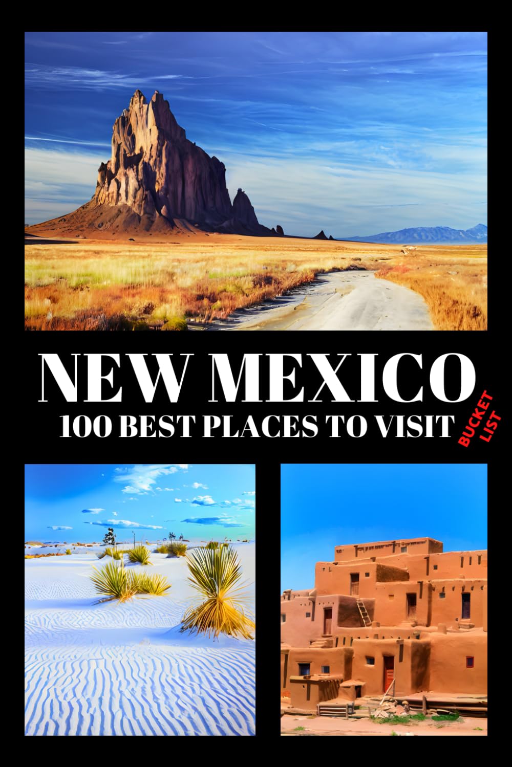 New Mexico Bucket List: 100 Best Places to Visit | Adventure Guide Book & Journal | Famous Wonders, Attractions & Hidden Gems