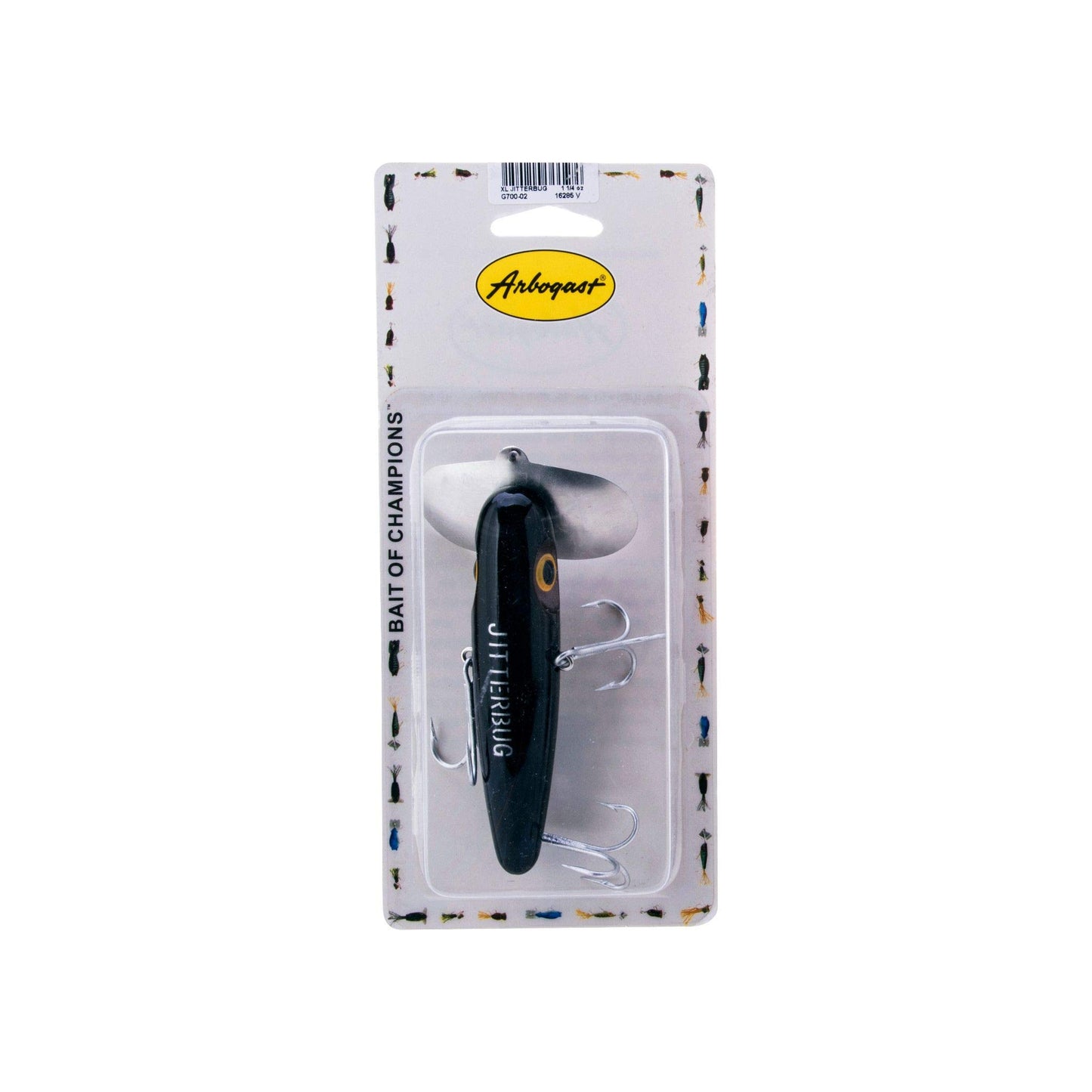 Jitterbug Topwater Bass Fishing Lure - Excellent for Night Fishing
