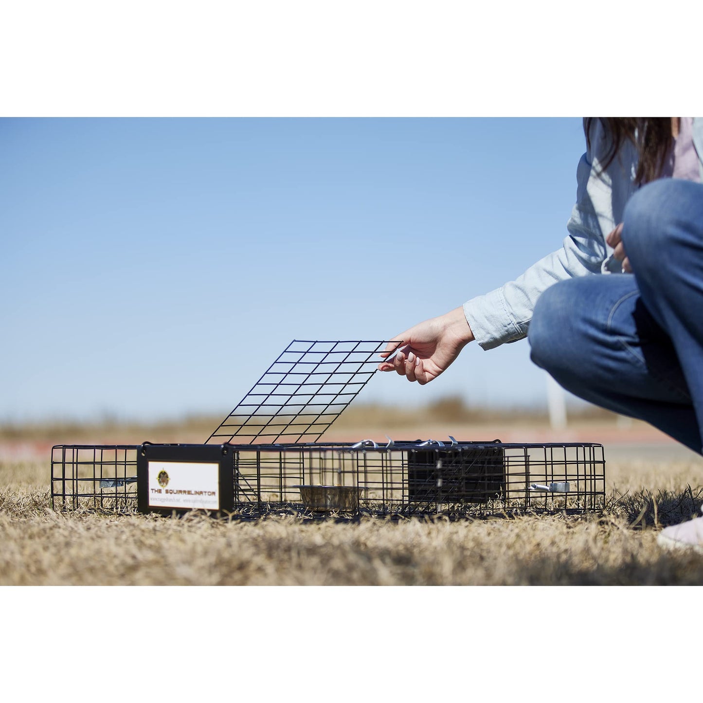 Rugged Ranch Live Chipmunk Trap, Catch & Release Cage, Large, Chipmunkinator