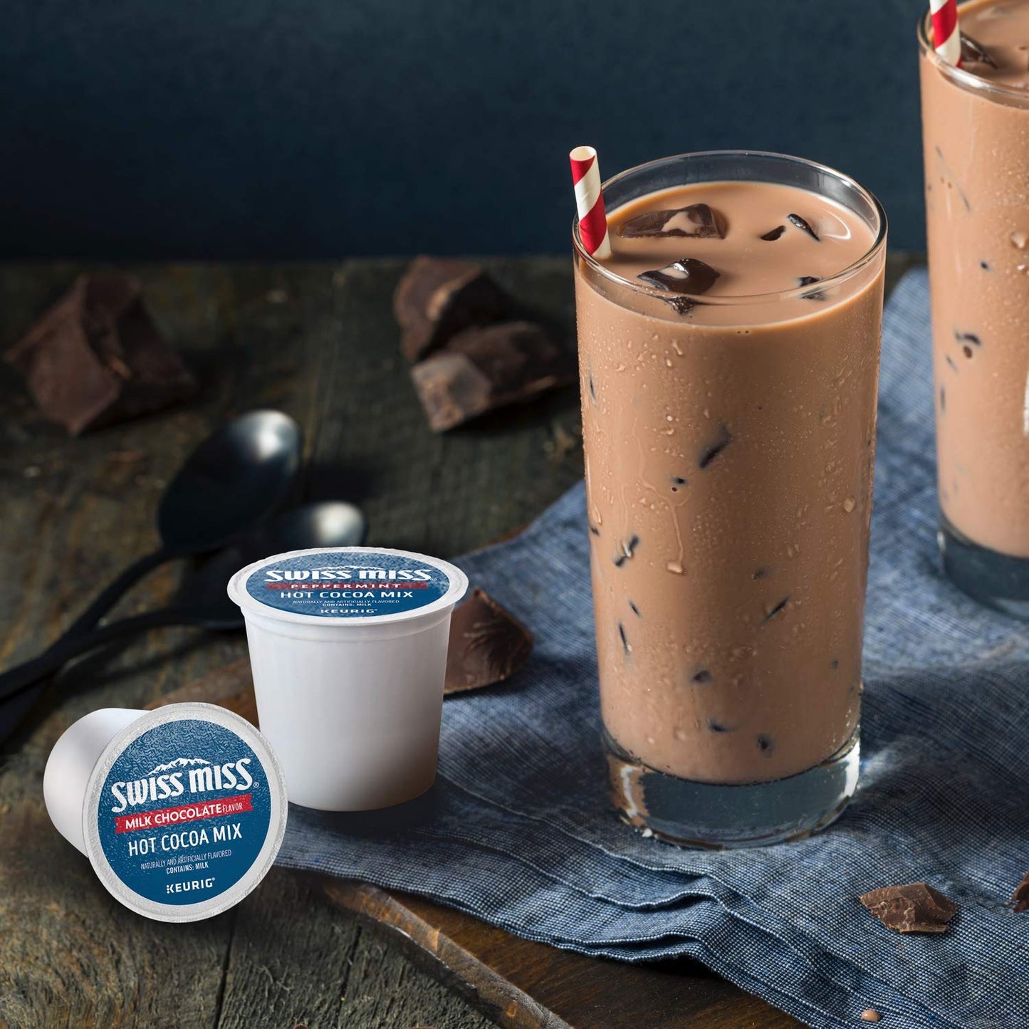 Swiss Miss Milk Chocolate Flavor Hot Cocoa Mix Canister, 76.55 oz.