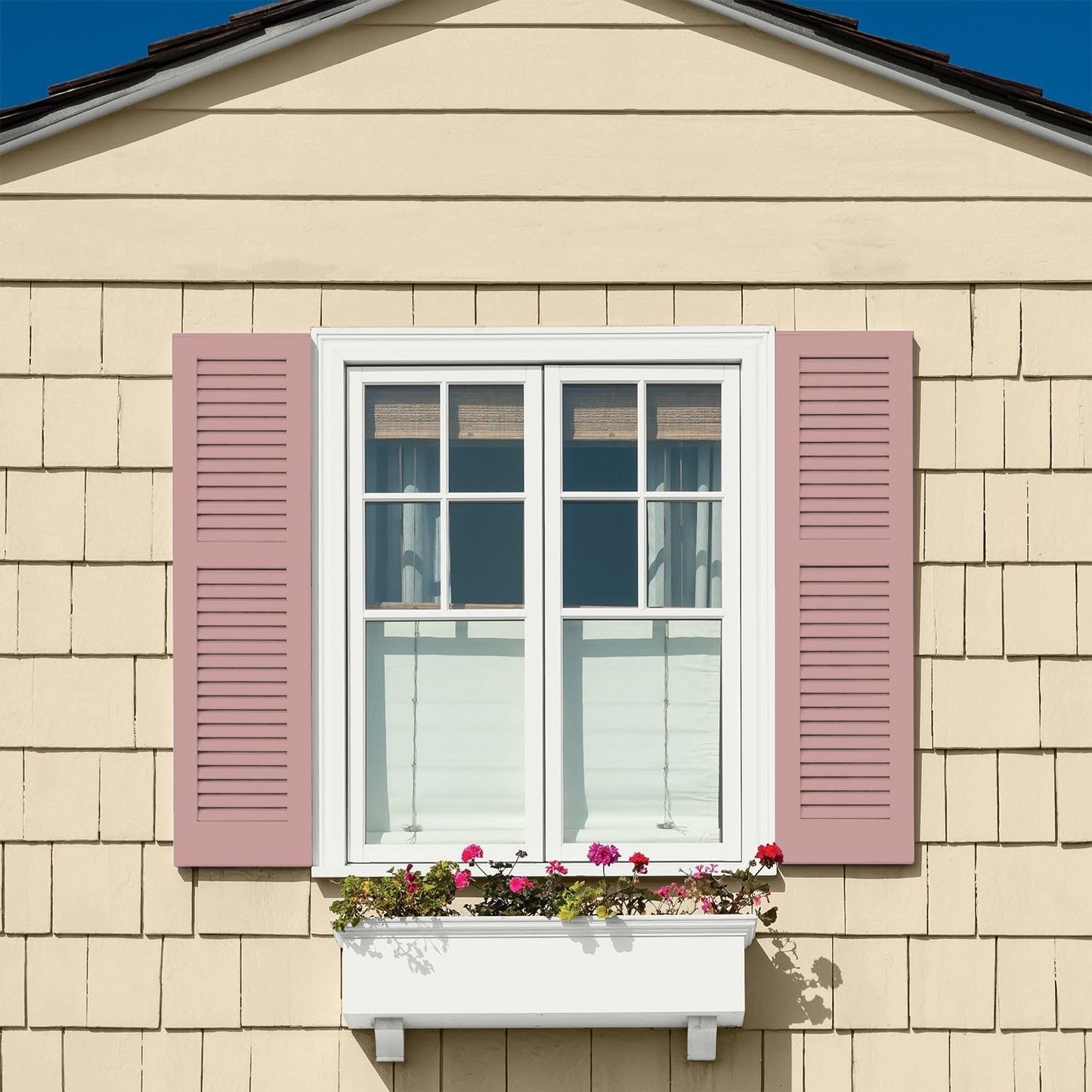 Glidden Exterior Paint + Primer: Pink/Ballet Slipper, One Coat, Semi-Gloss, 1-Gallon