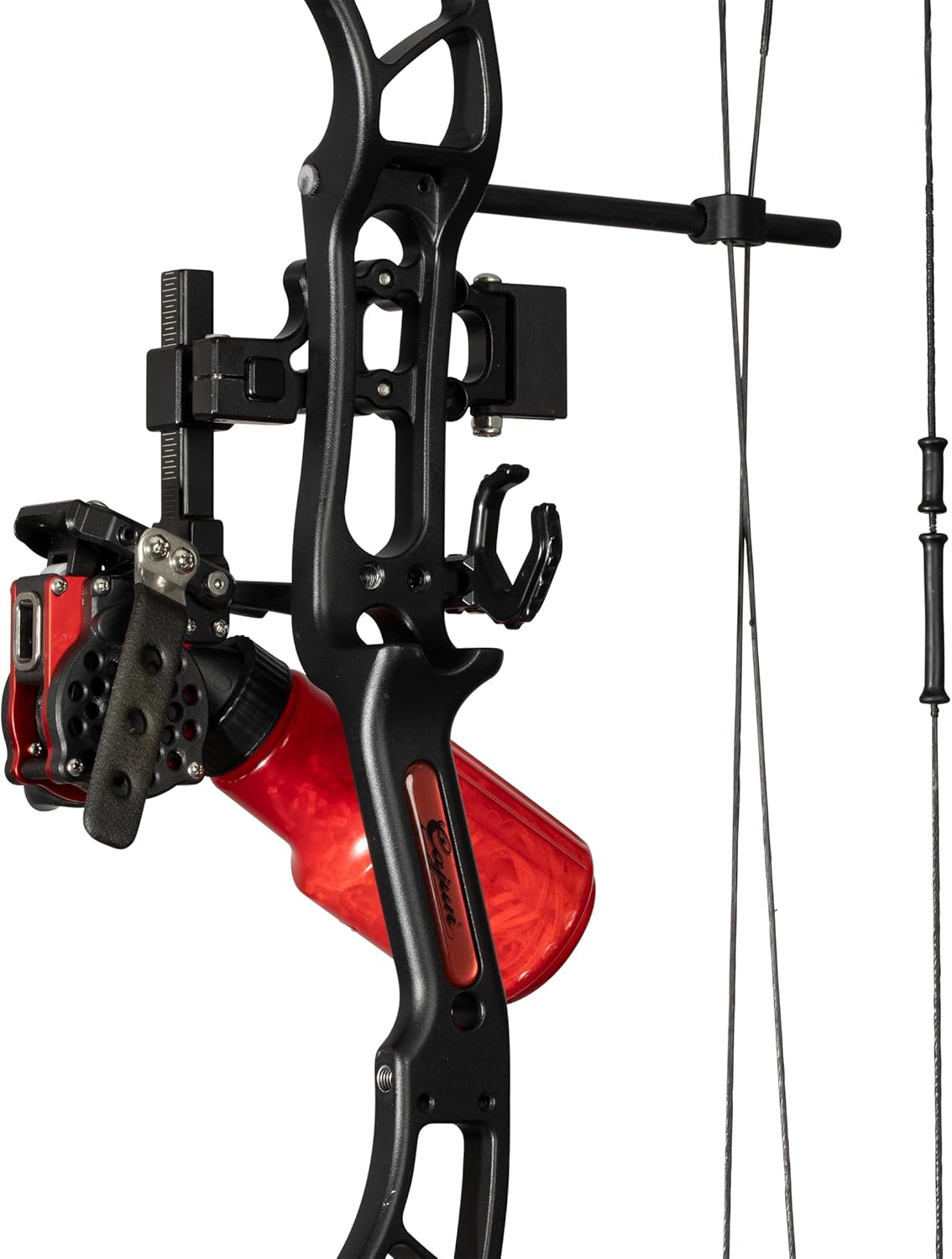 Cajun Bowfishing Shore Runner EVW Bowfishing Bow with Winch Pro Reel
